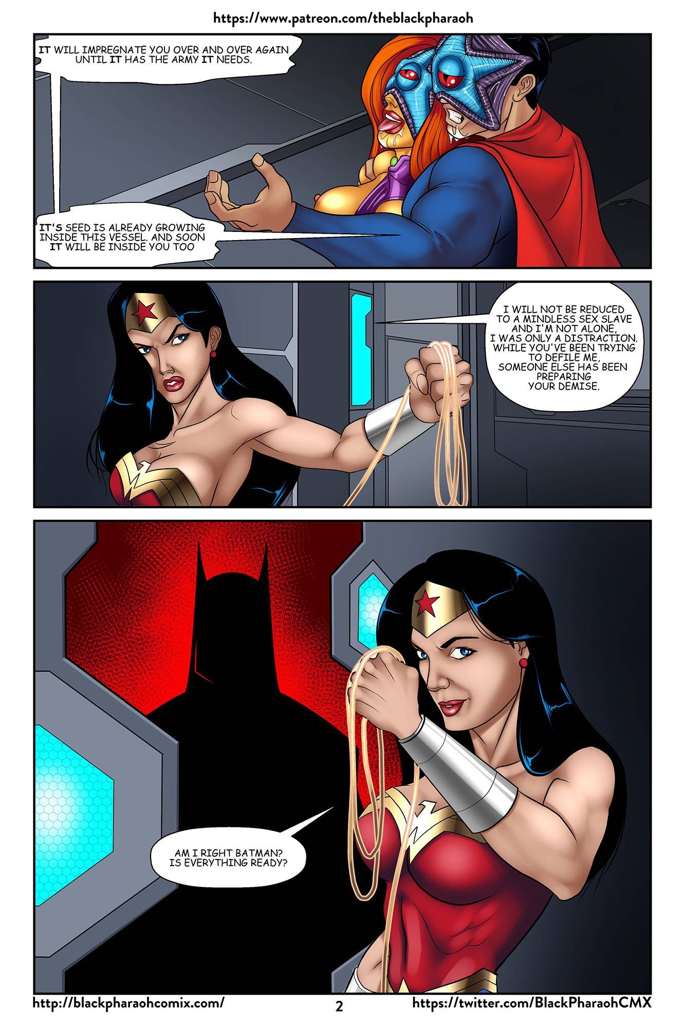 Conqueror Starro (Justice League) [The Black Pharaoh] 1 . Conqueror Starro - Chapter 1 (Justice League) [The Black Pharaoh] – page 2