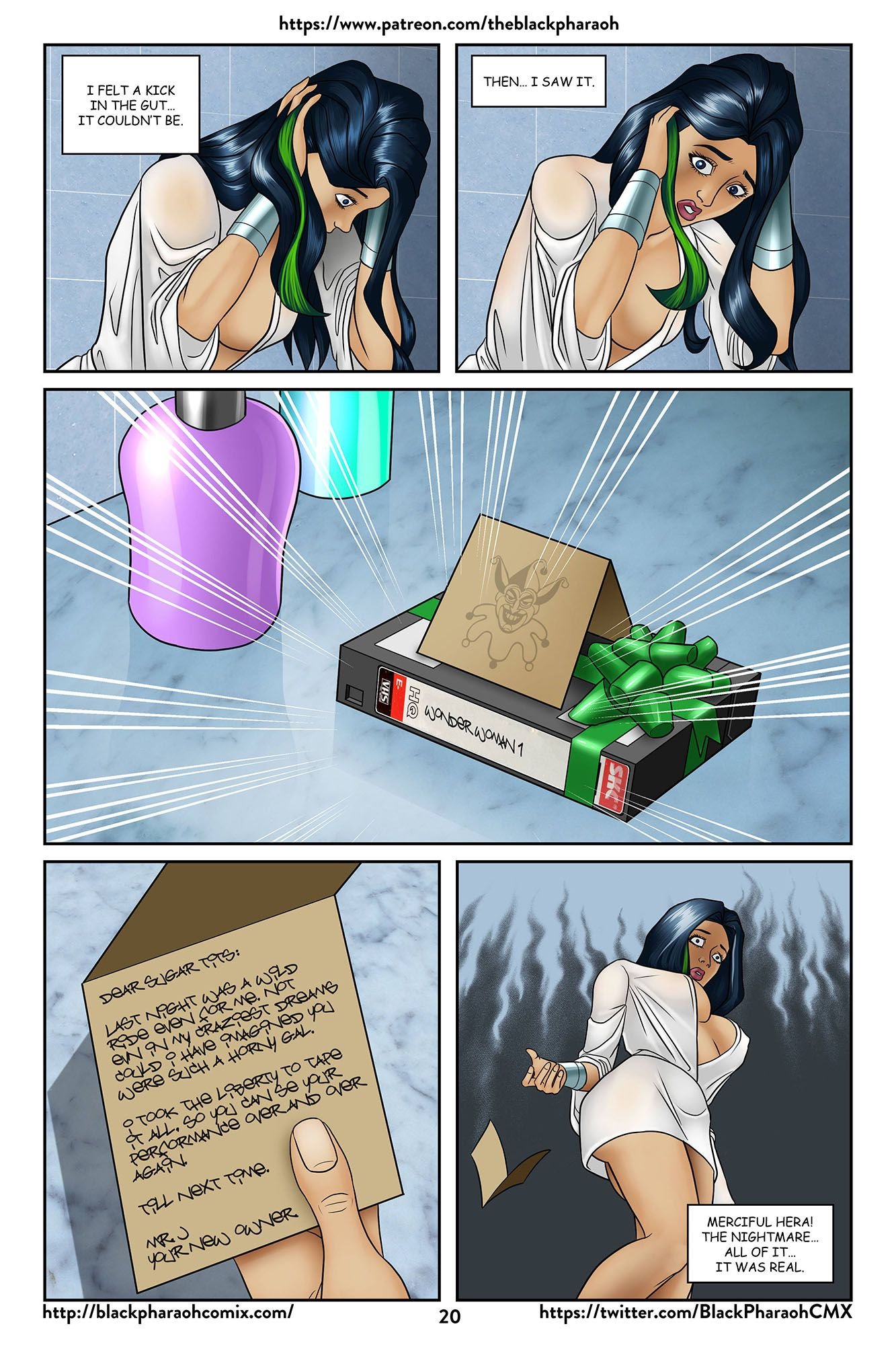 The Inner Joke (Various) [The Black Pharaoh] 1 . The Inner Joke - Chapter 1 [Black Pharaoh] – page 21