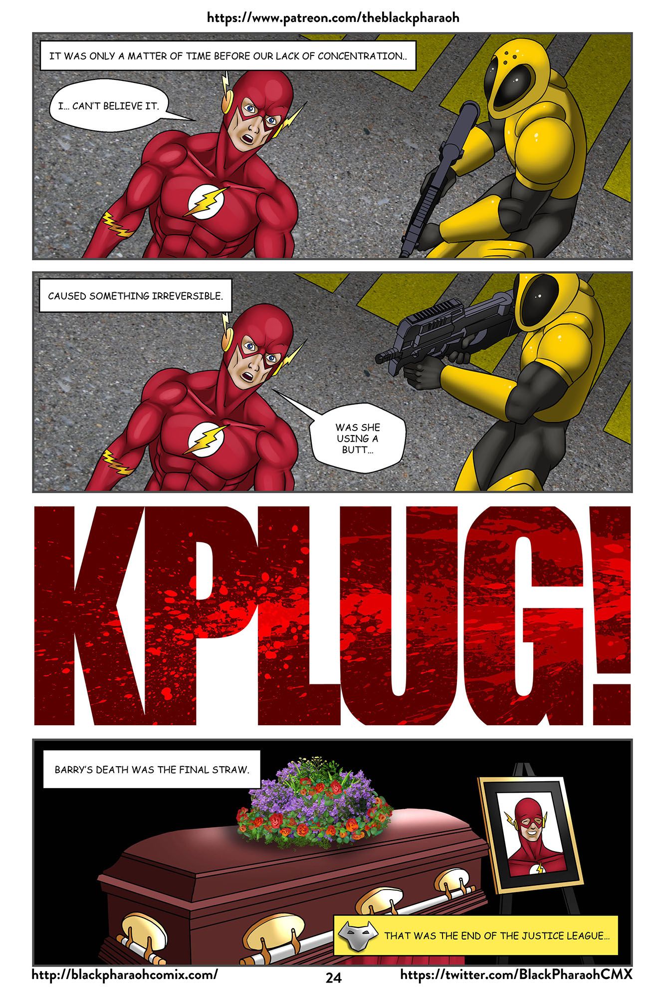 The Inner Joke (Various) [The Black Pharaoh] 1 . The Inner Joke - Chapter 1 [Black Pharaoh] – page 25