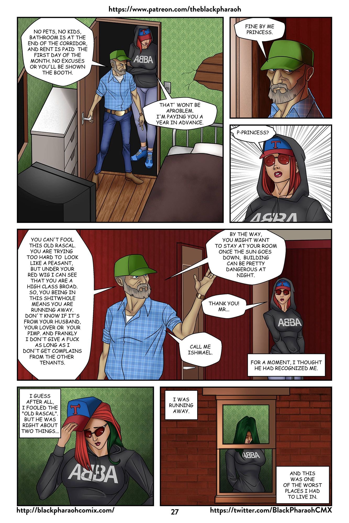 The Inner Joke (Various) [The Black Pharaoh] 1 . The Inner Joke - Chapter 1 [Black Pharaoh] – page 28