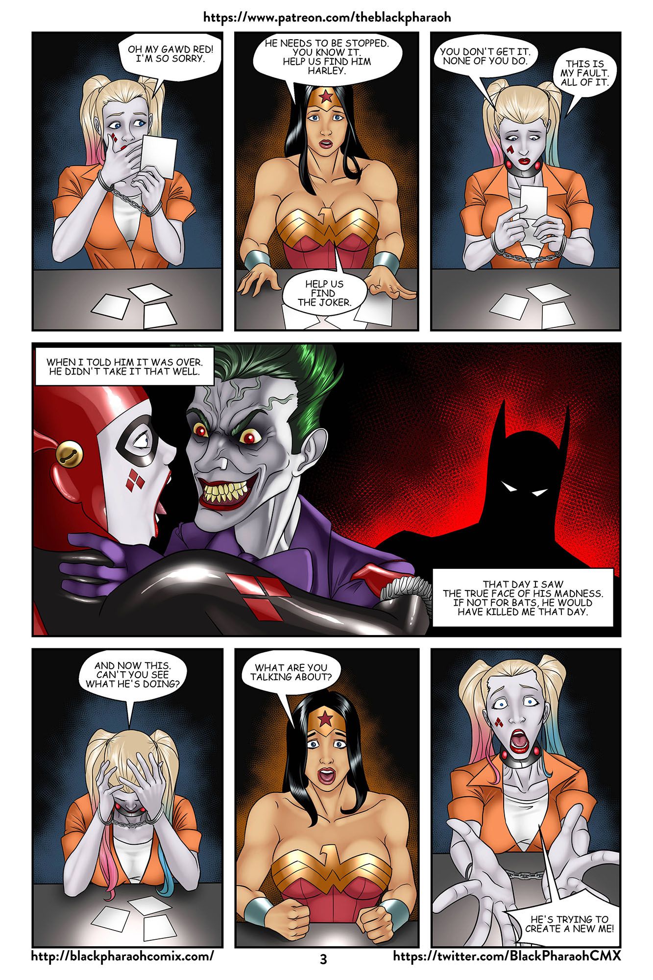 The Inner Joke (Various) [The Black Pharaoh] 1 . The Inner Joke - Chapter 1 [Black Pharaoh] – page 4