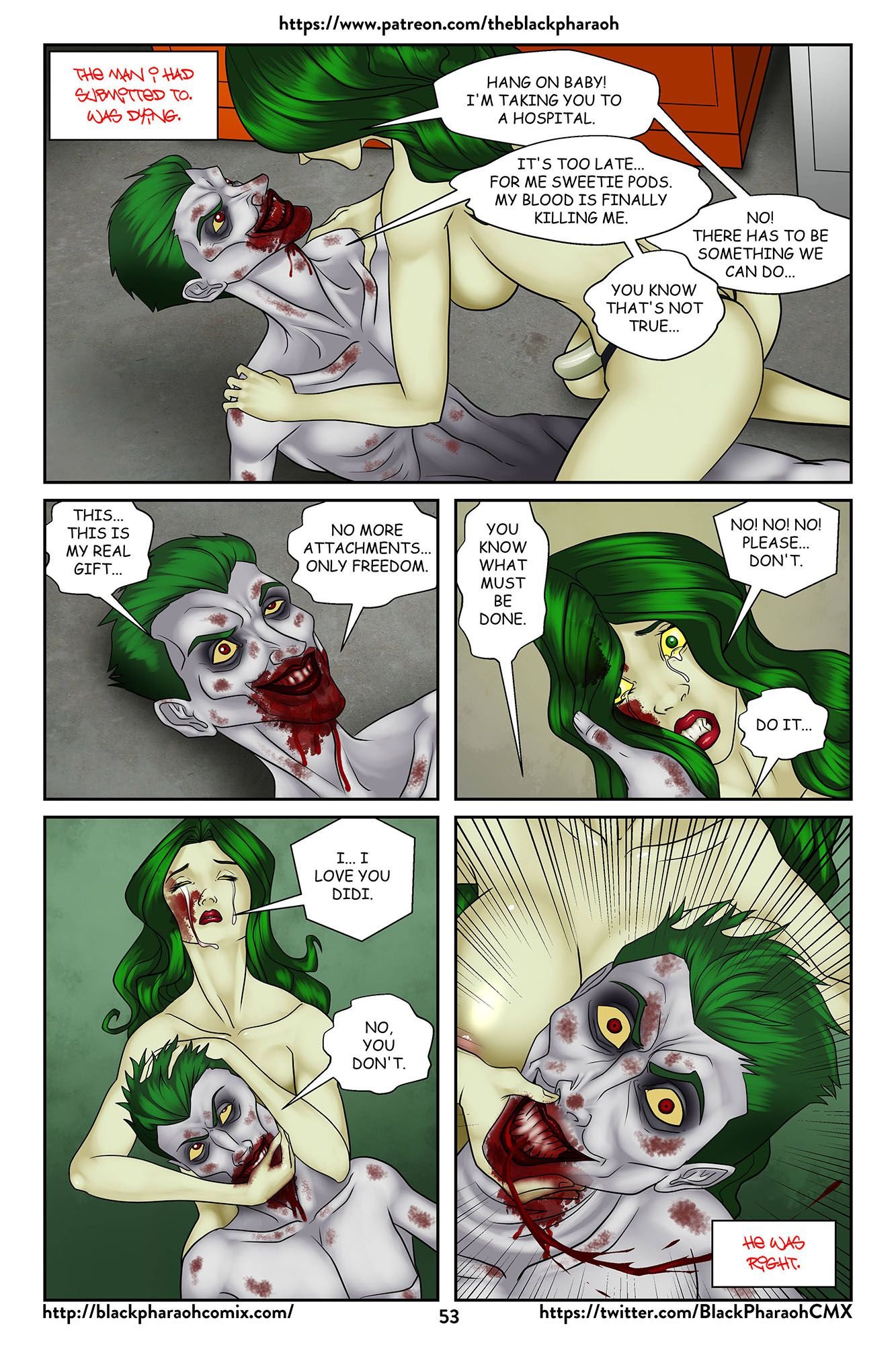 The Inner Joke (Various) [The Black Pharaoh] 1 . The Inner Joke - Chapter 1 [Black Pharaoh] – page 54