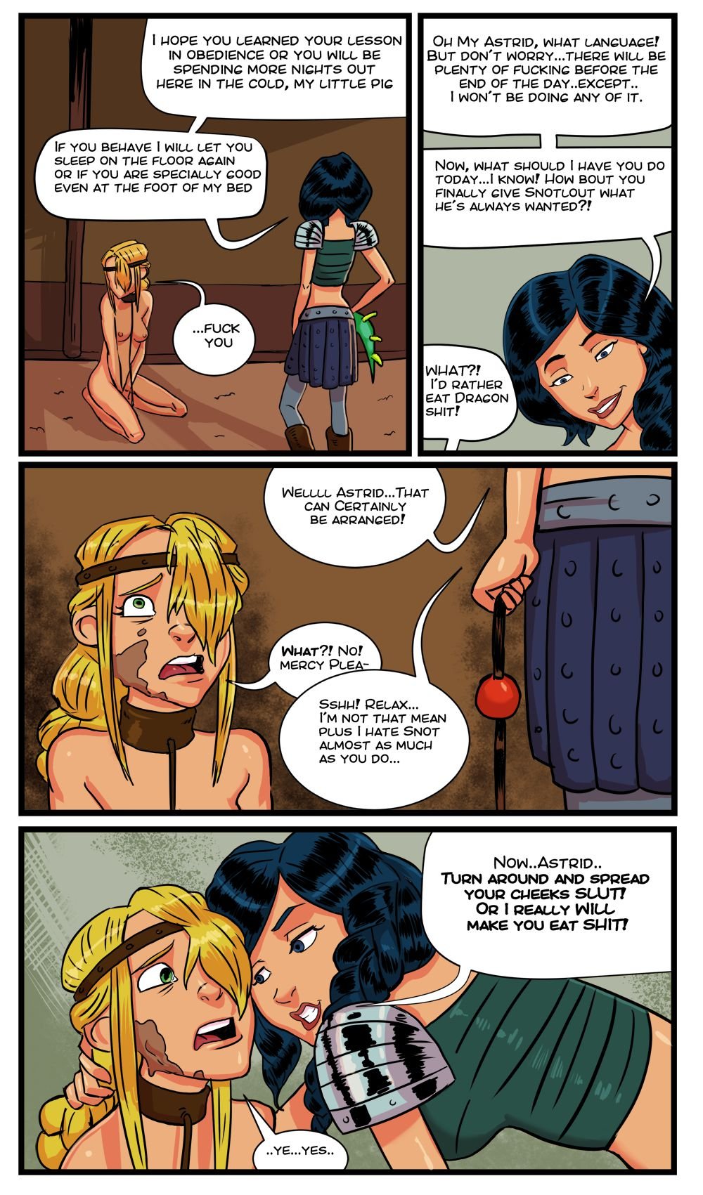 How To Train Your Astrid (How to Train Your Dragon) [Disclaimer] 1 . How To Train Your Astrid - Chapter 1 (How to Train Your Dragon) [Disclaimer] – page 3