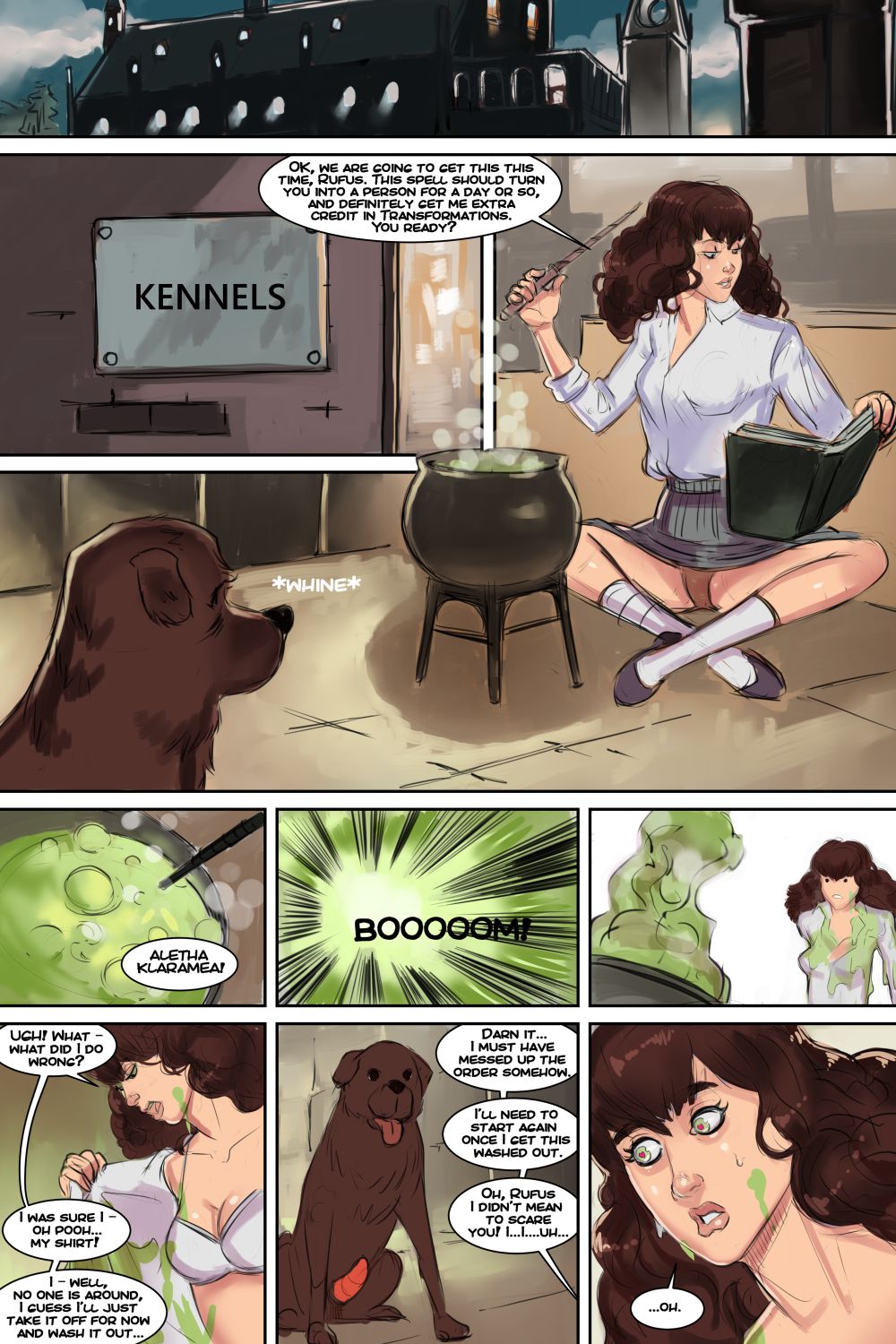 Bad Spelling (Harry Potter) [Disclaimer] 1 . Bad Spelling - Chapter 1 (Harry Potter) [Disclaimer] – page 2