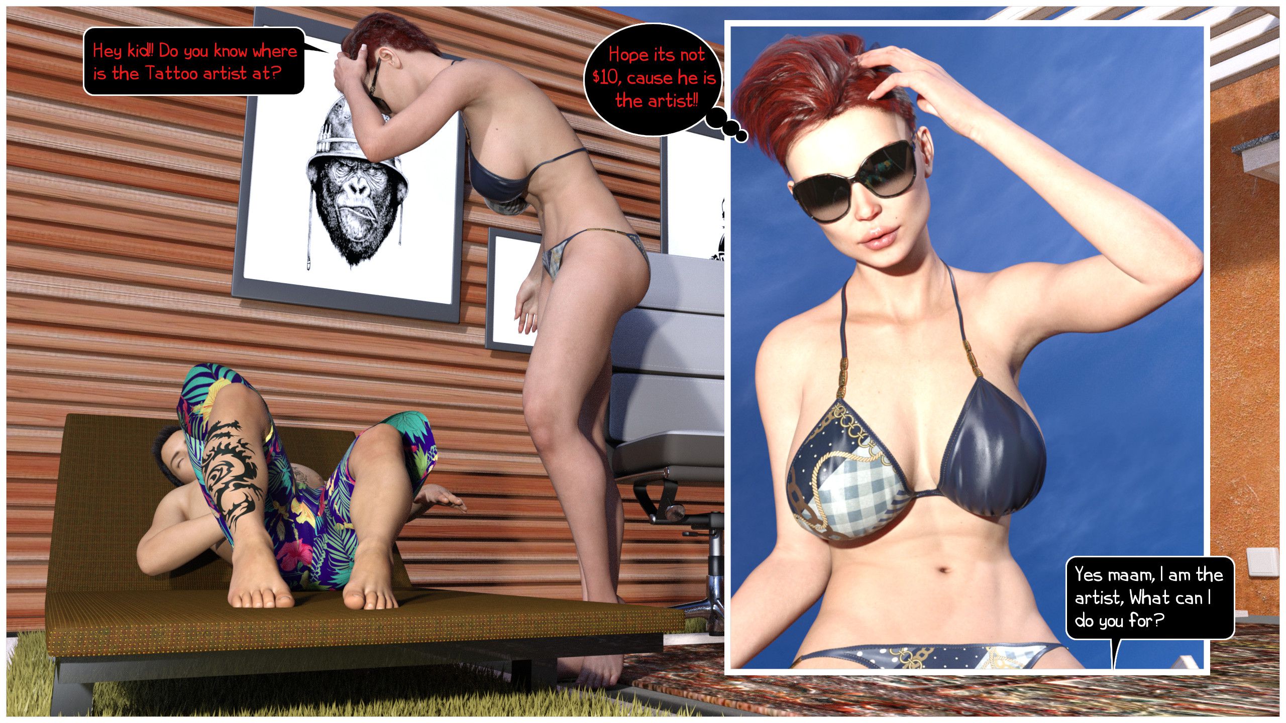 Tattoo Parlor [Manual_Focus] 1 . Tattoo Parlor - Chapter 1 [Manual_Focus] – page 6