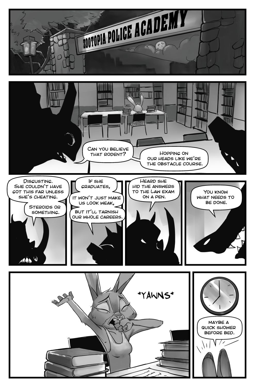 Police Zootality (Zootopia) [Disclaimer] 1 . Police Zootality - Chapter 1 (Zootopia) [Disclaimer] – page 1