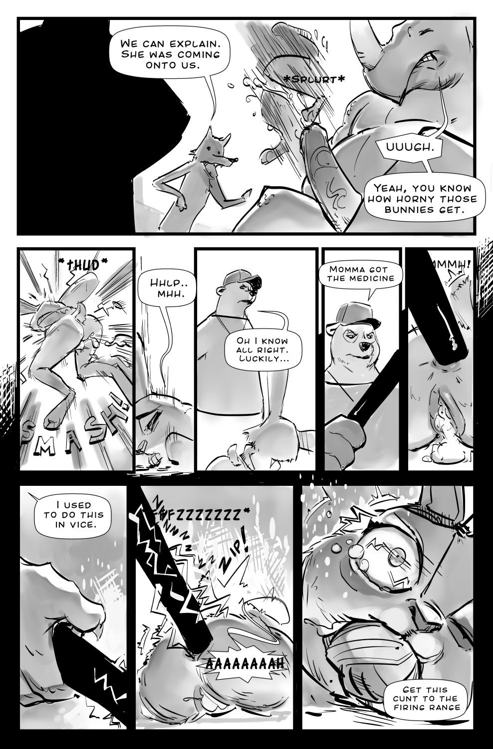 Police Zootality (Zootopia) [Disclaimer] 1 . Police Zootality - Chapter 1 (Zootopia) [Disclaimer] – page 5