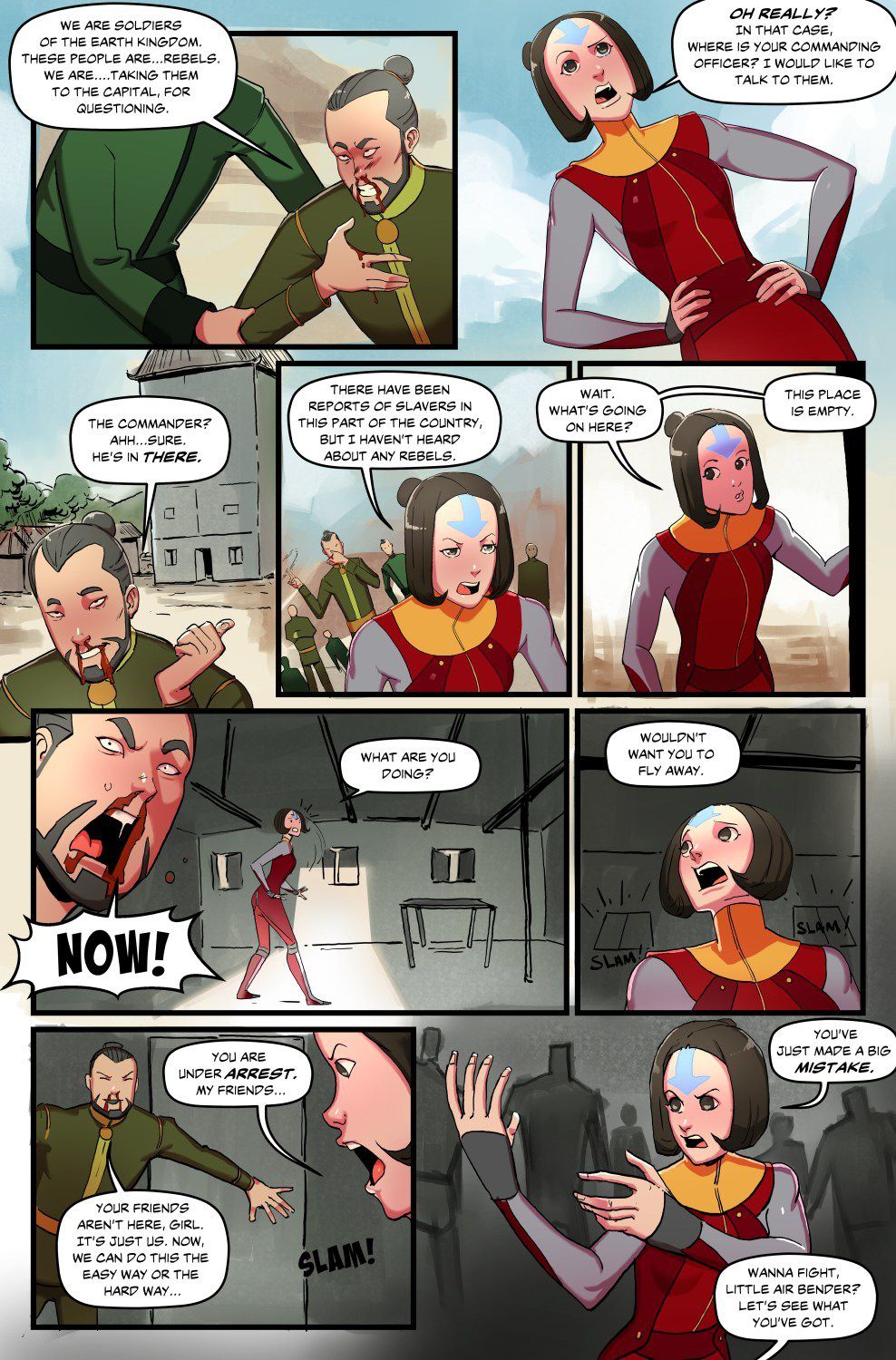 Slavebender (The Legend of Korra) [Disclaimer] 1 . Slavebender - Chapter 1 (The Legend of Korra) [Disclaimer] – page 3