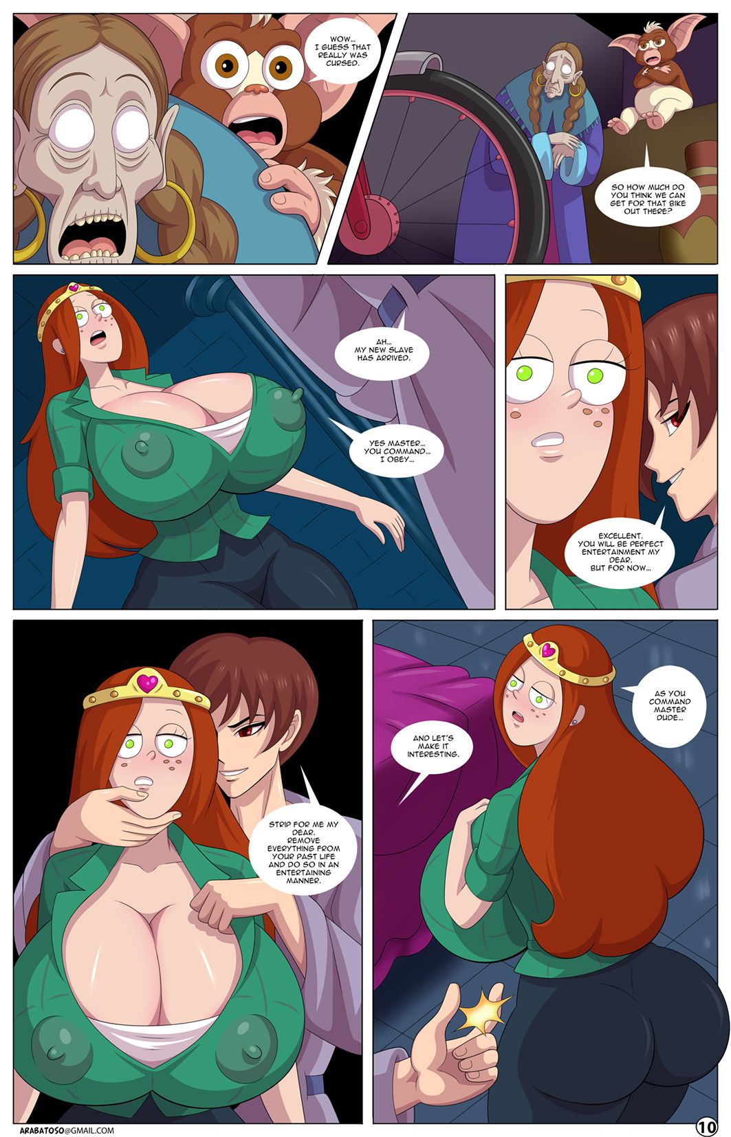 The Multiverse Hypno Harem (Various) [Arabatos] 3 . The Multiverse Hypno Harem - Chapter 3 [Arabatos] – page 11
