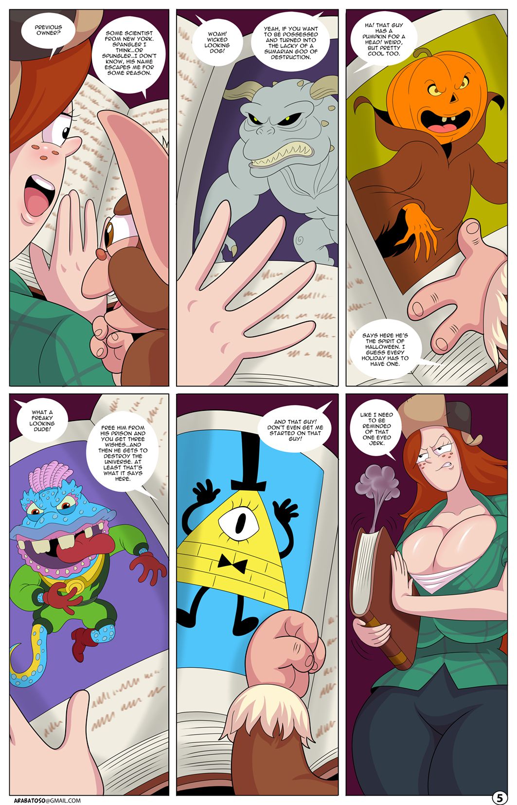 The Multiverse Hypno Harem (Various) [Arabatos] 3 . The Multiverse Hypno Harem - Chapter 3 [Arabatos] – page 6