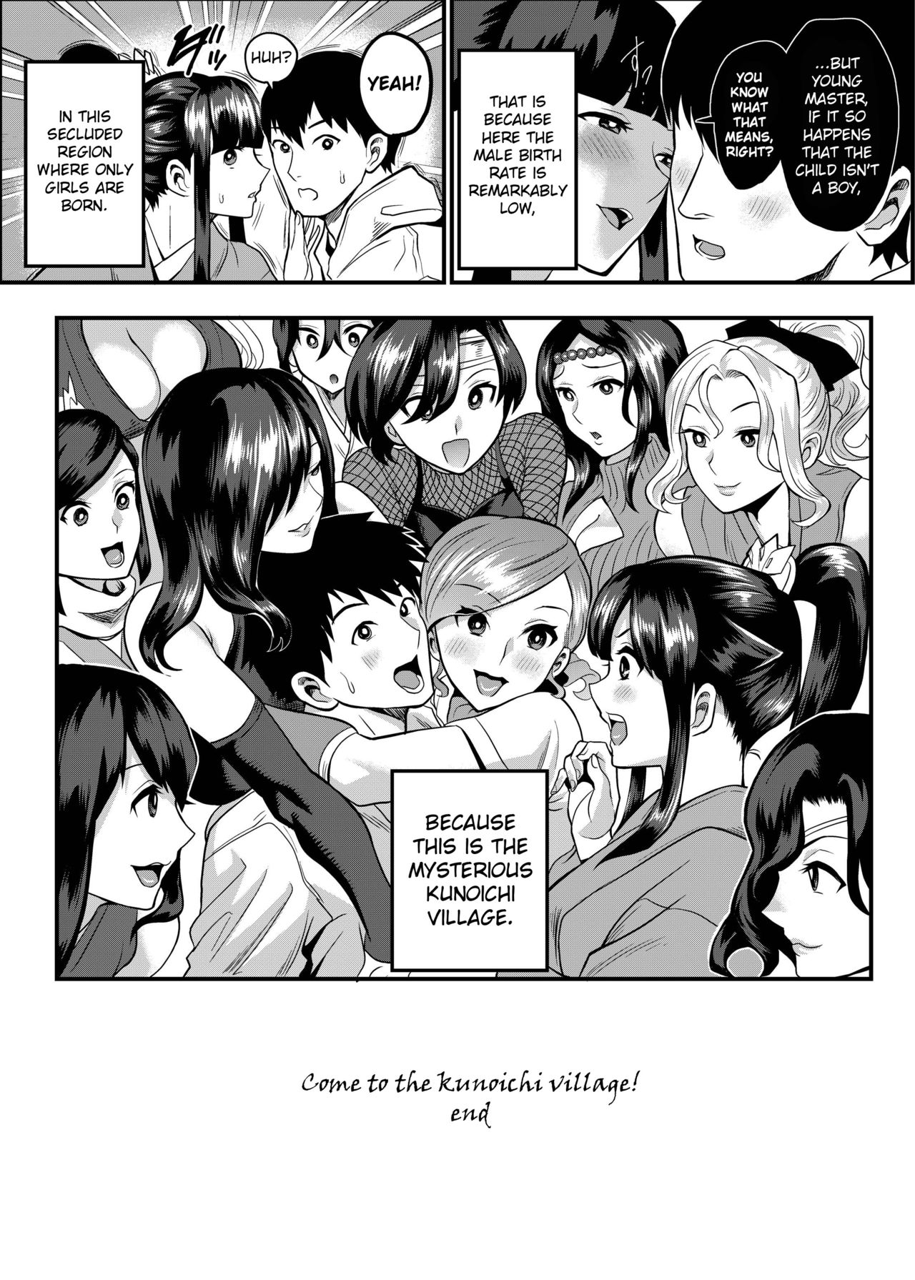 Come to the Kunoichi Village! – page 114