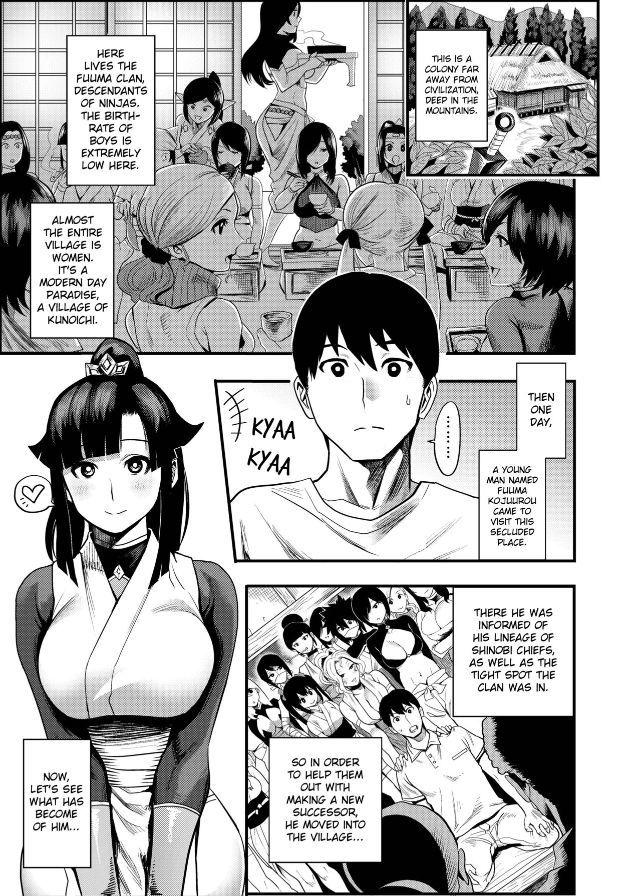 Come to the Kunoichi Village! – page 32
