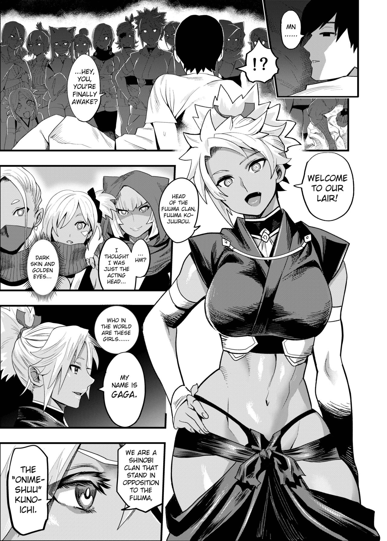 Come to the Kunoichi Village! – page 36