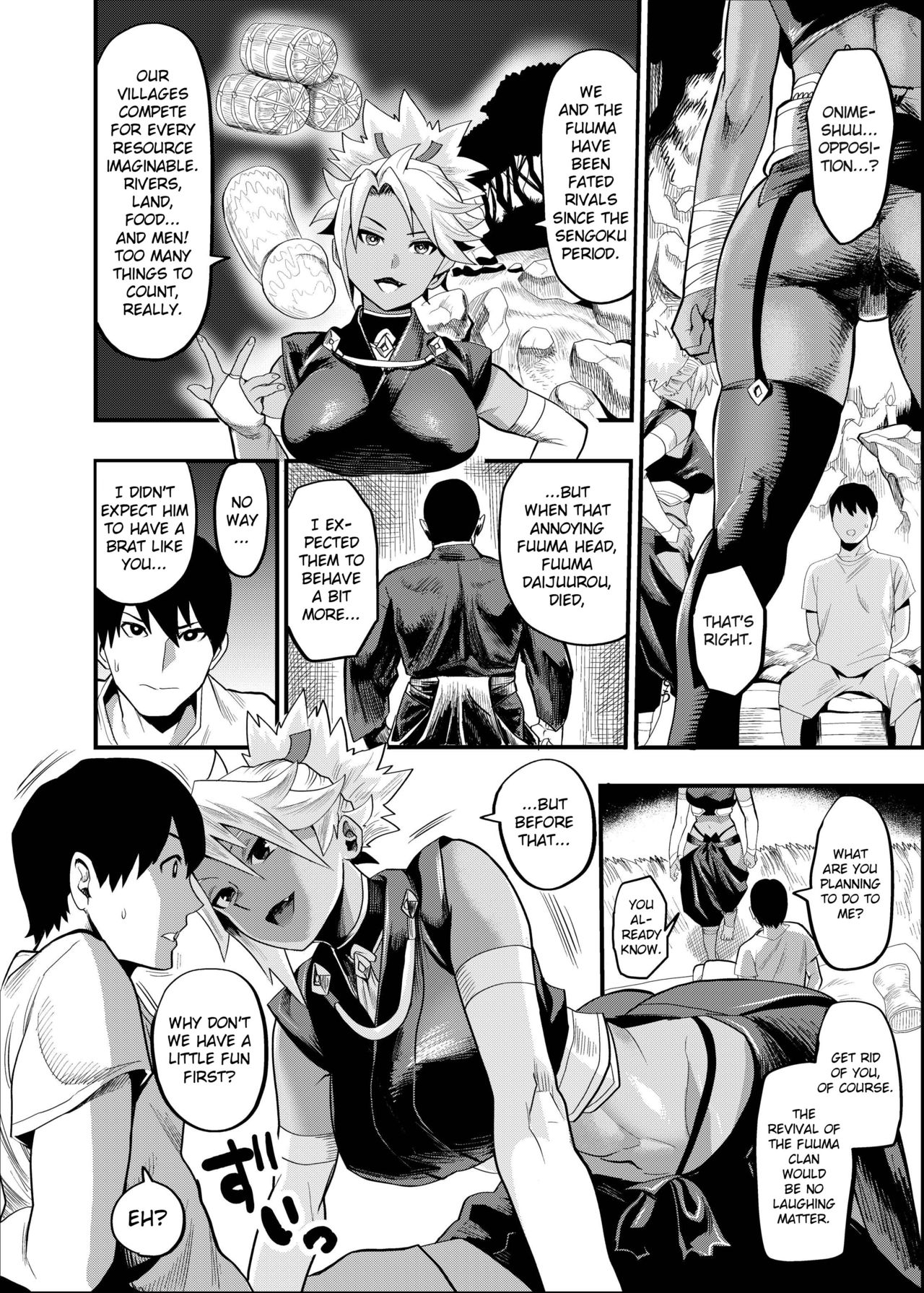 Come to the Kunoichi Village! – page 37