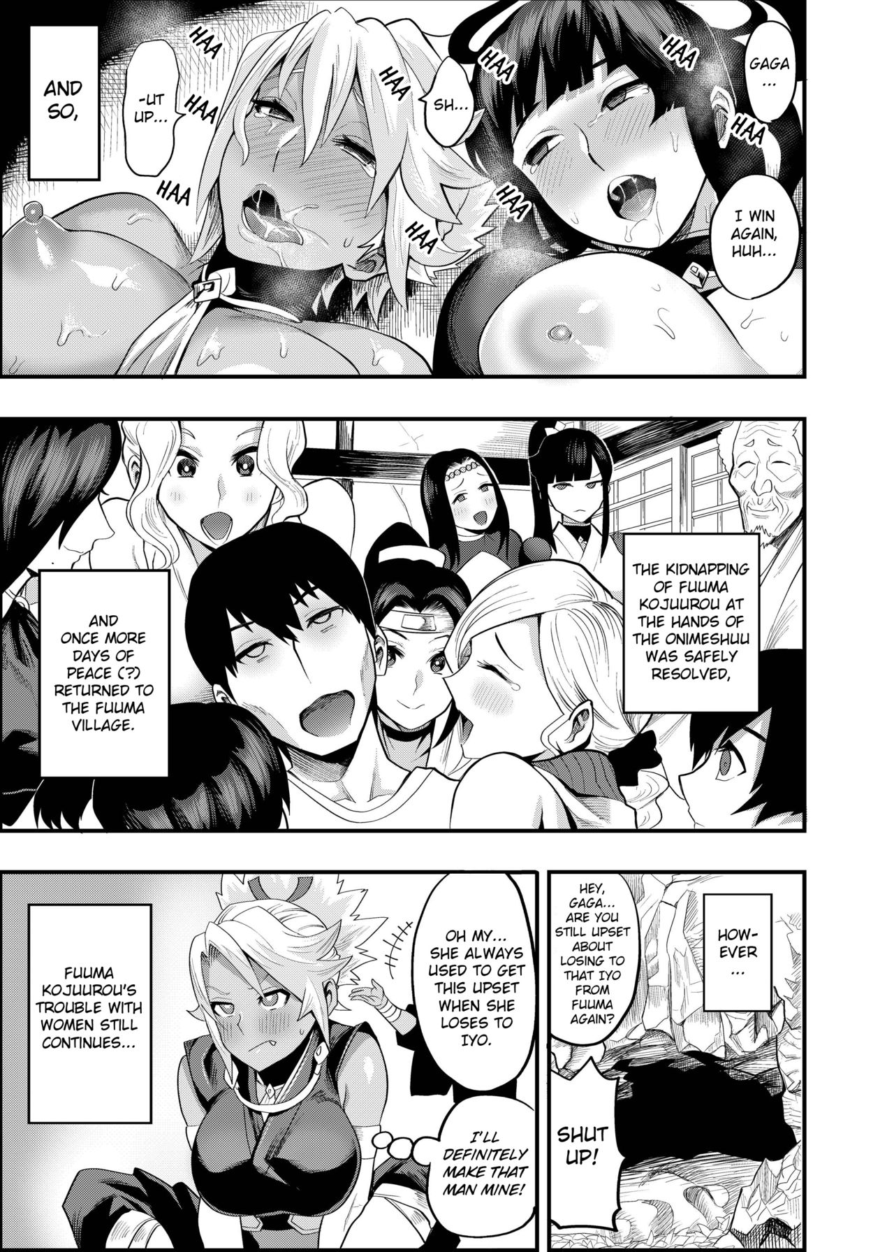 Come to the Kunoichi Village! – page 54