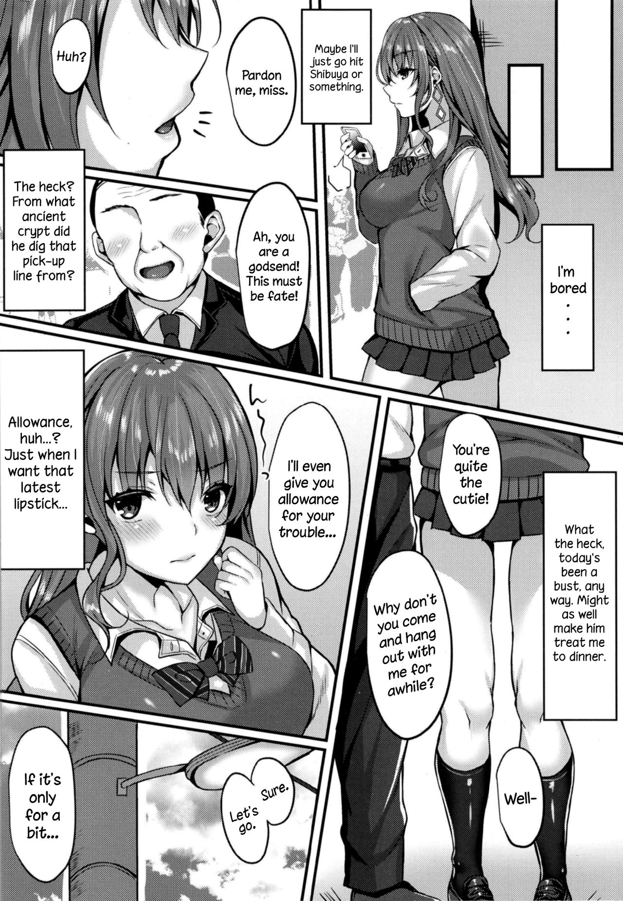 Sparkling Influencer Co-Ed Falls Into Enkou Trap [Kurata Muto] 1 . Sparkling Influencer Co-Ed Falls Into Enkou Trap - Chapter 1 [Kurata Muto] – page 3