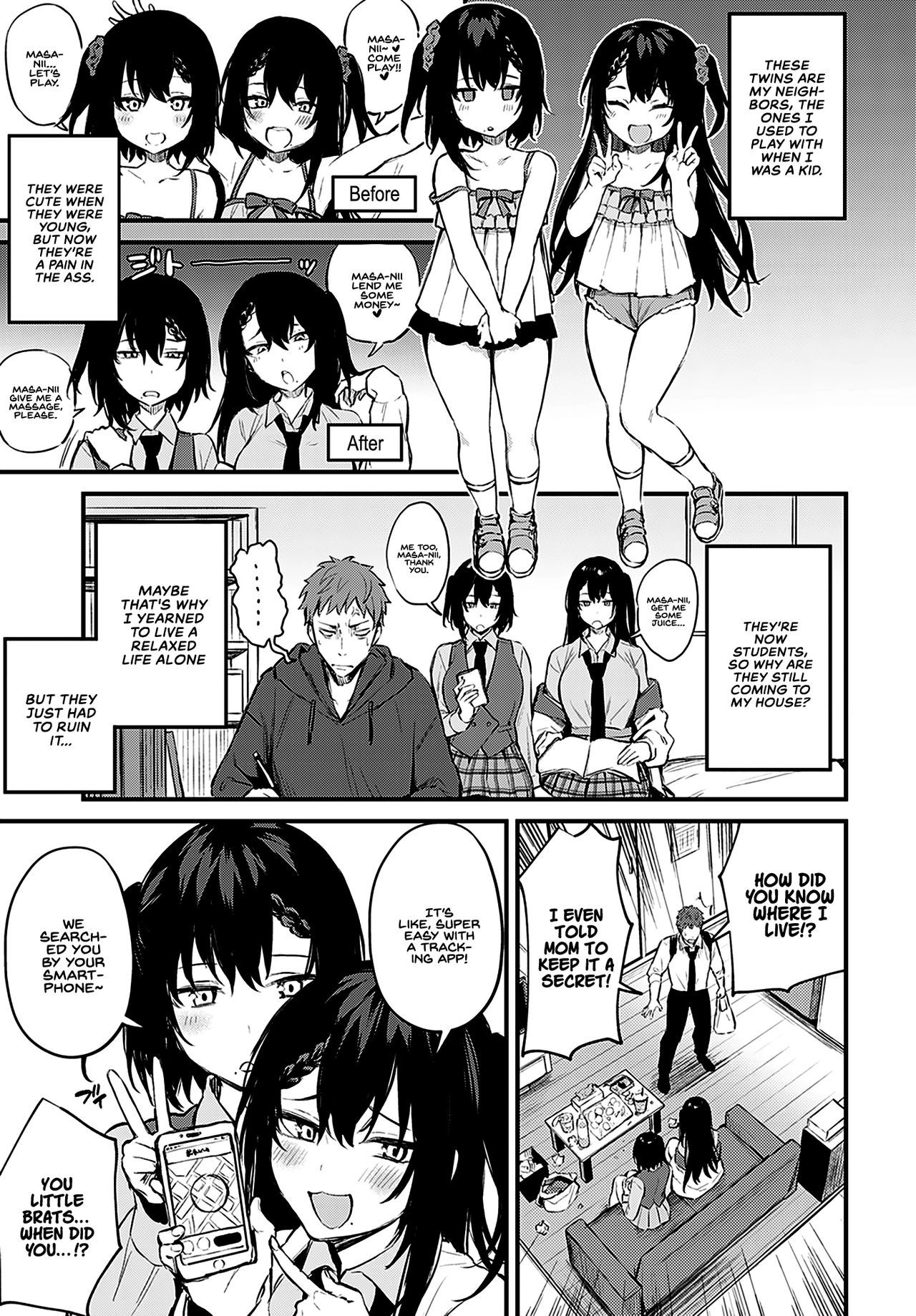 Twins in Heat [Danimaru] 1 . Twins in Heat - Chapter 1 [Danimaru] – page 3
