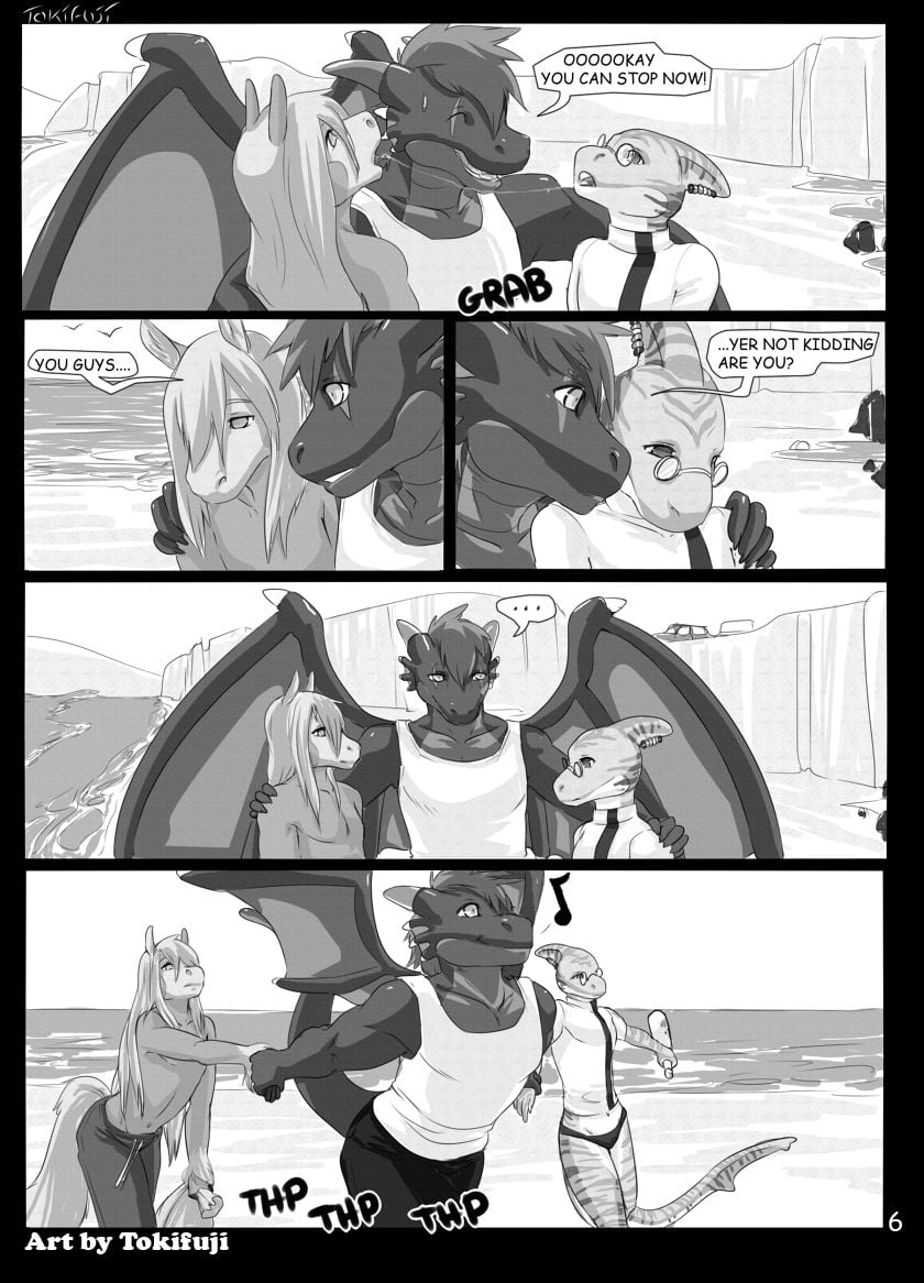 Beach Daze [Tokifuji] 1 . Beach Daze - Chapter 1 [Tokifuji] – page 6