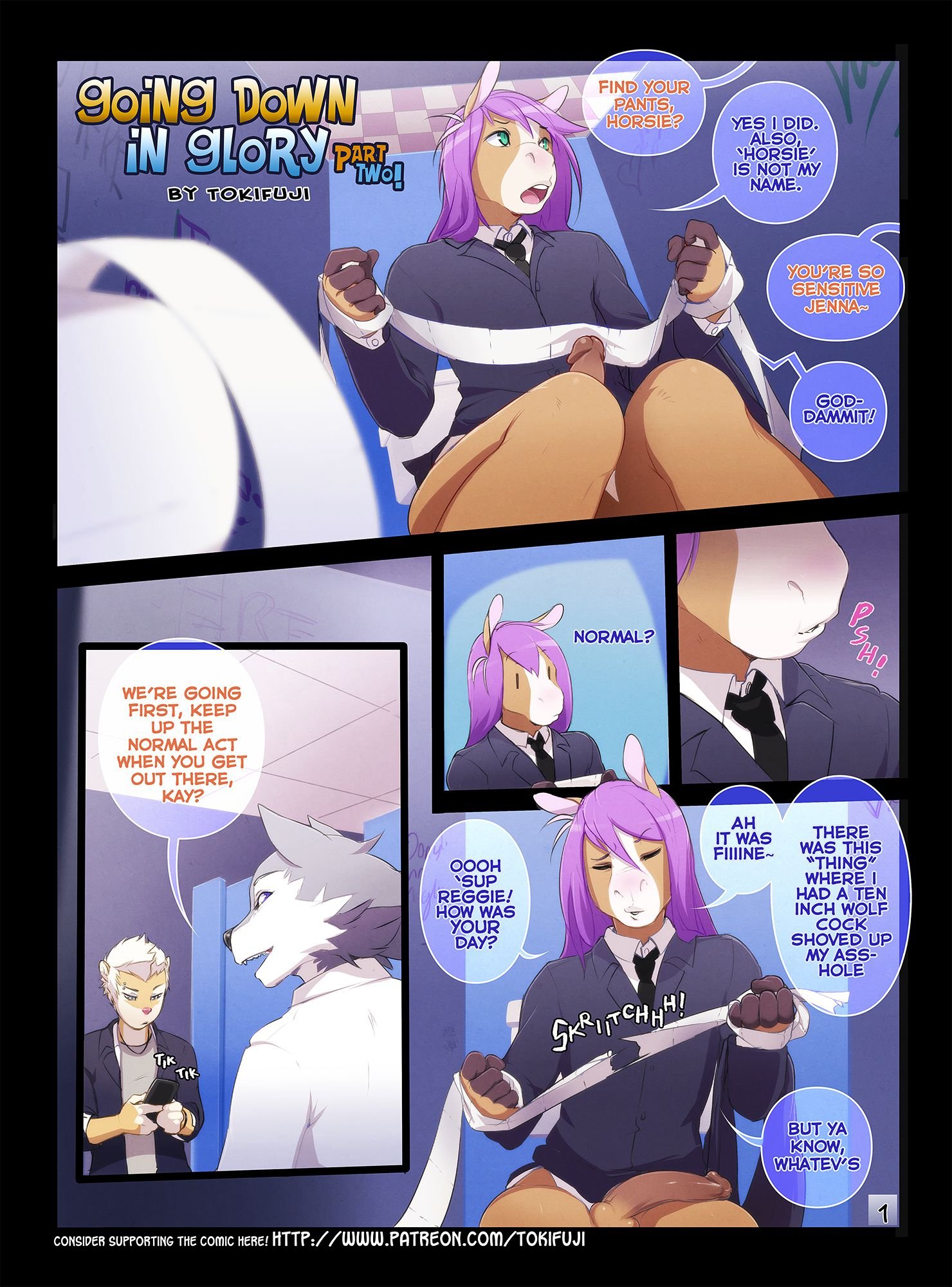 Going Down in Glory [Tokifuji] 2 . Going Down in Glory - Chapter 2 [Tokifuji] – page 1
