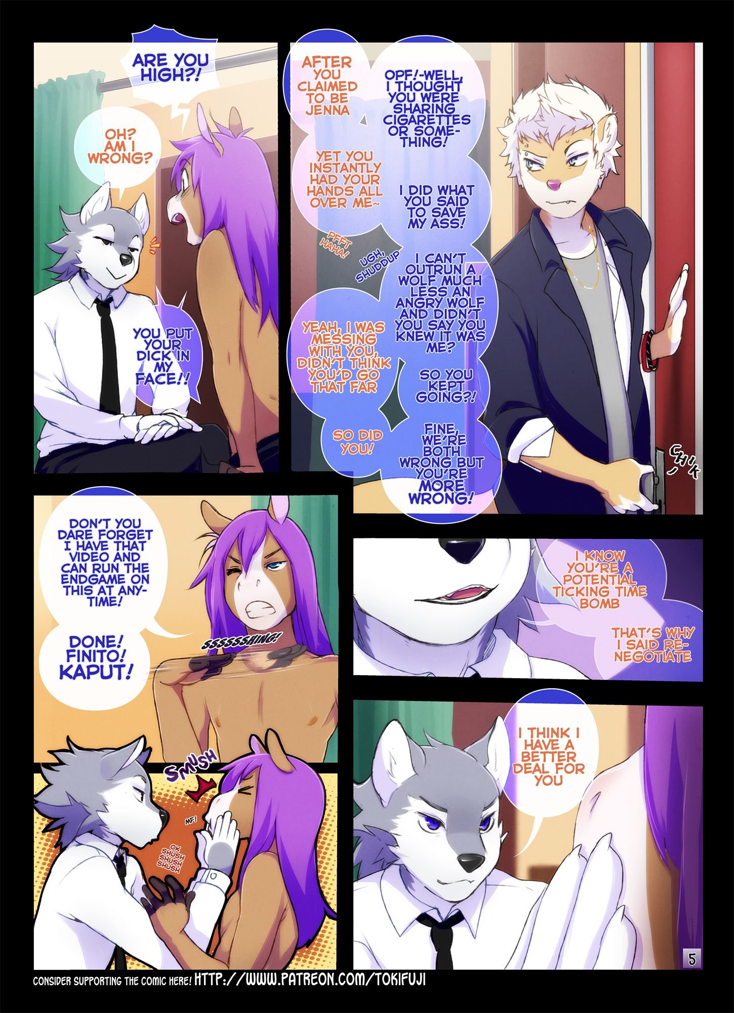 Going Down in Glory [Tokifuji] 2 . Going Down in Glory - Chapter 2 [Tokifuji] – page 5