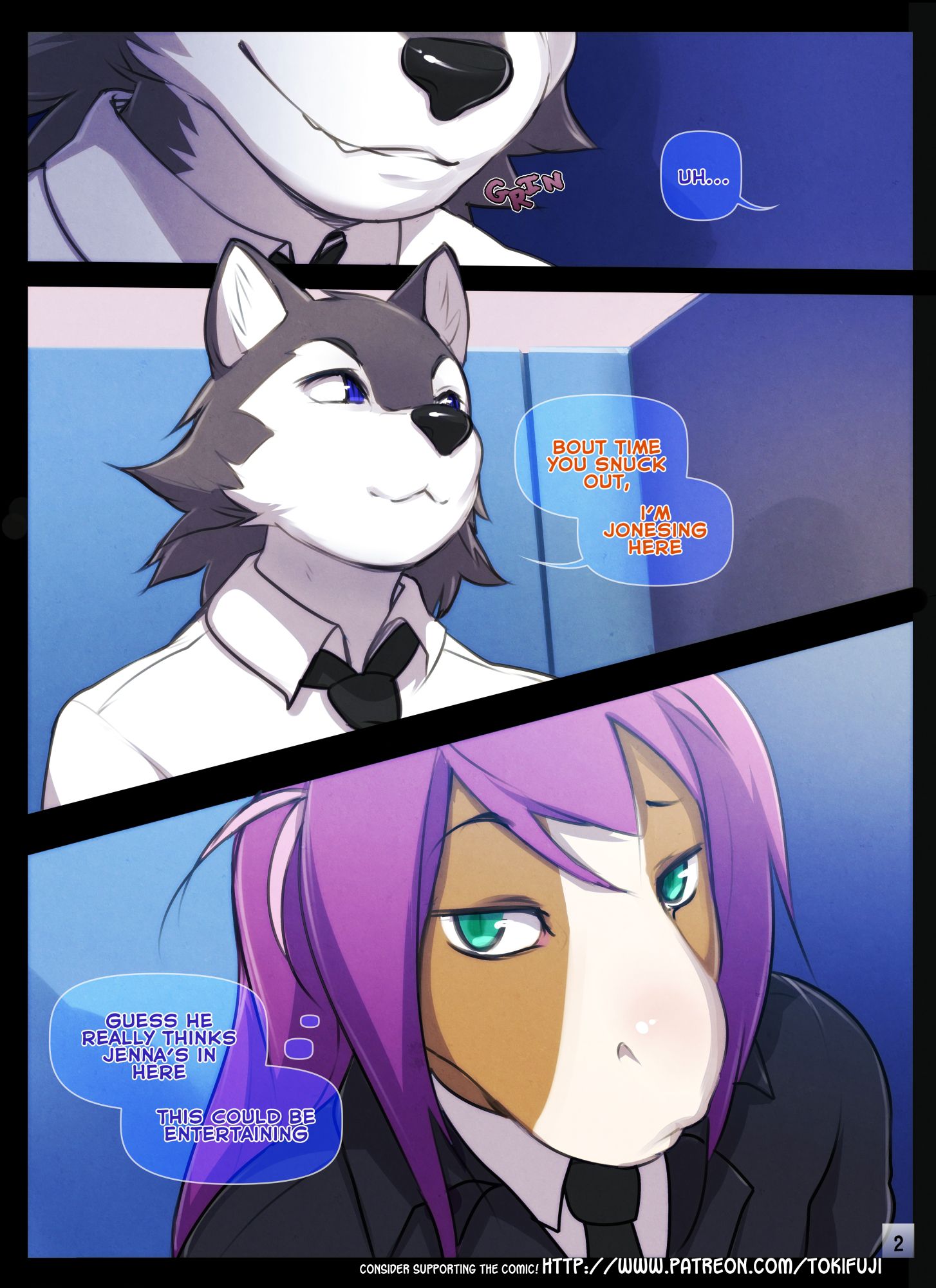 Going Down in Glory [Tokifuji] 1 . Going Down in Glory - Chapter 1 [Tokifuji] – page 2