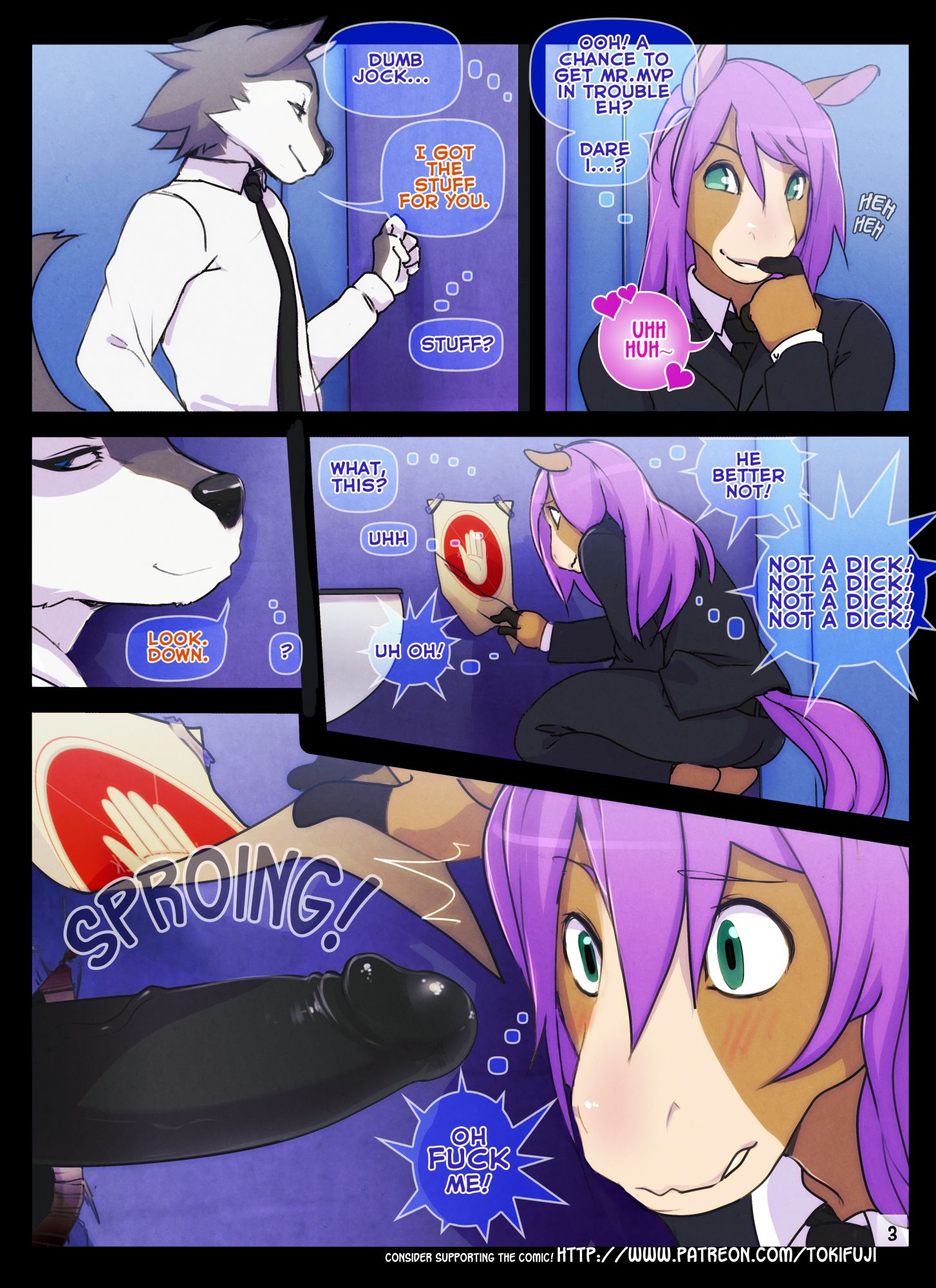 Going Down in Glory [Tokifuji] 1 . Going Down in Glory - Chapter 1 [Tokifuji] – page 3