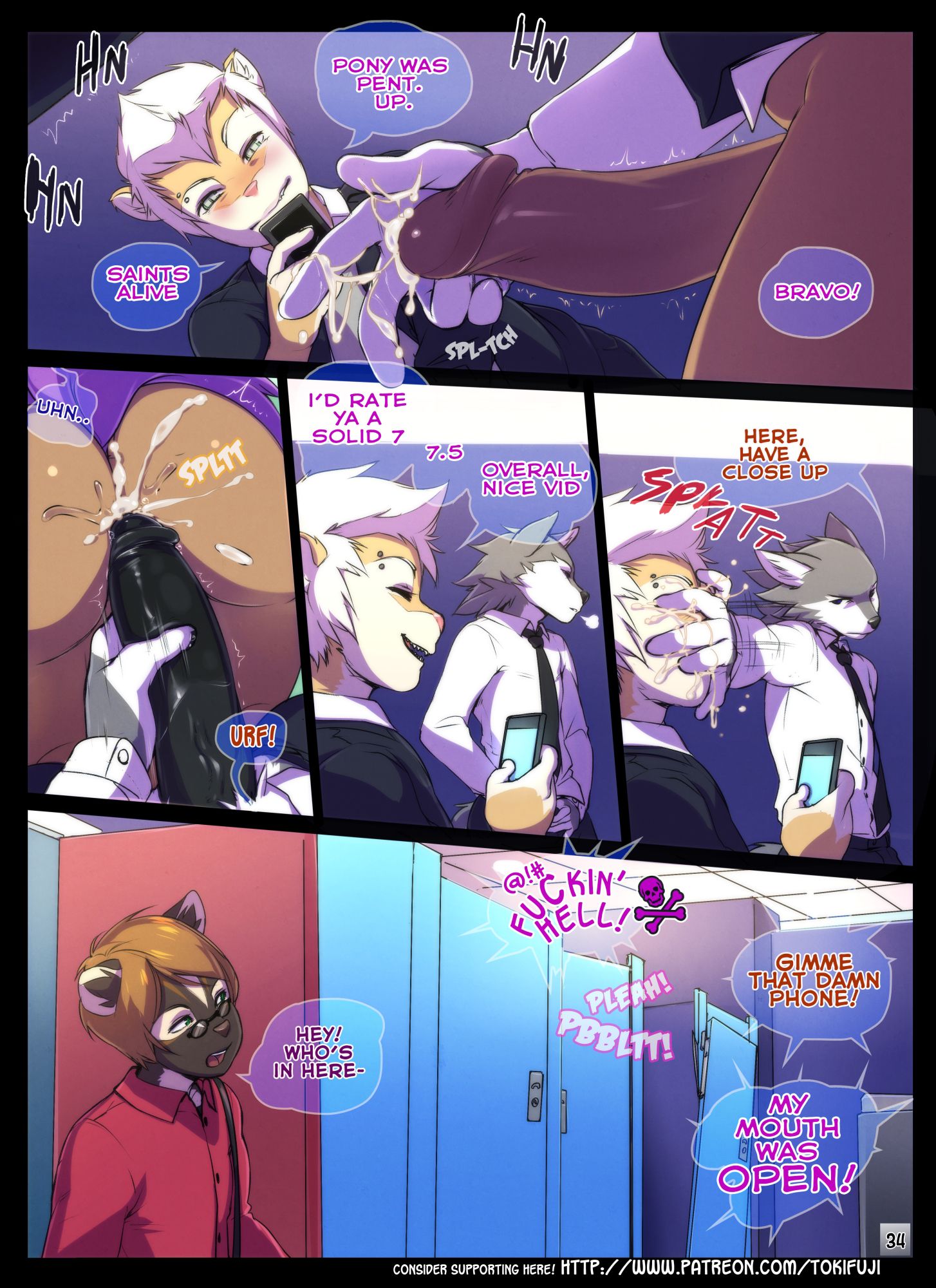 Going Down in Glory [Tokifuji] 1 . Going Down in Glory - Chapter 1 [Tokifuji] – page 34
