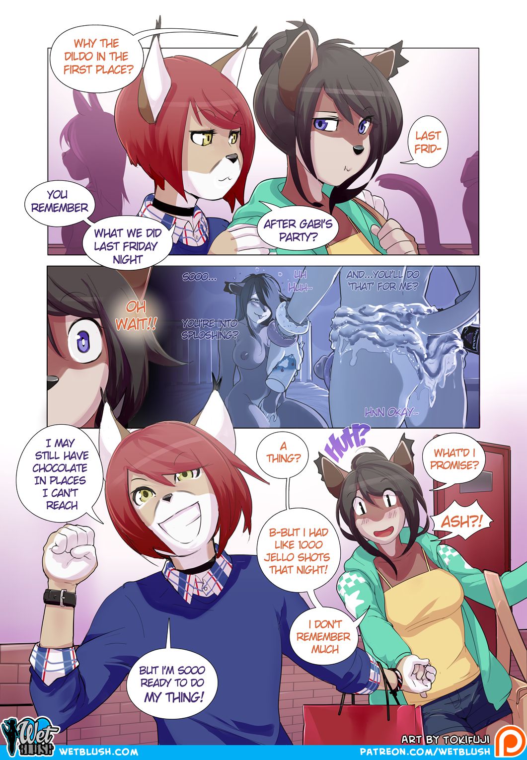 Tits 4 Tat [Tokifuji] 1 . Tits 4 Tat  - Chapter 1 [Tokifuji] – page 6