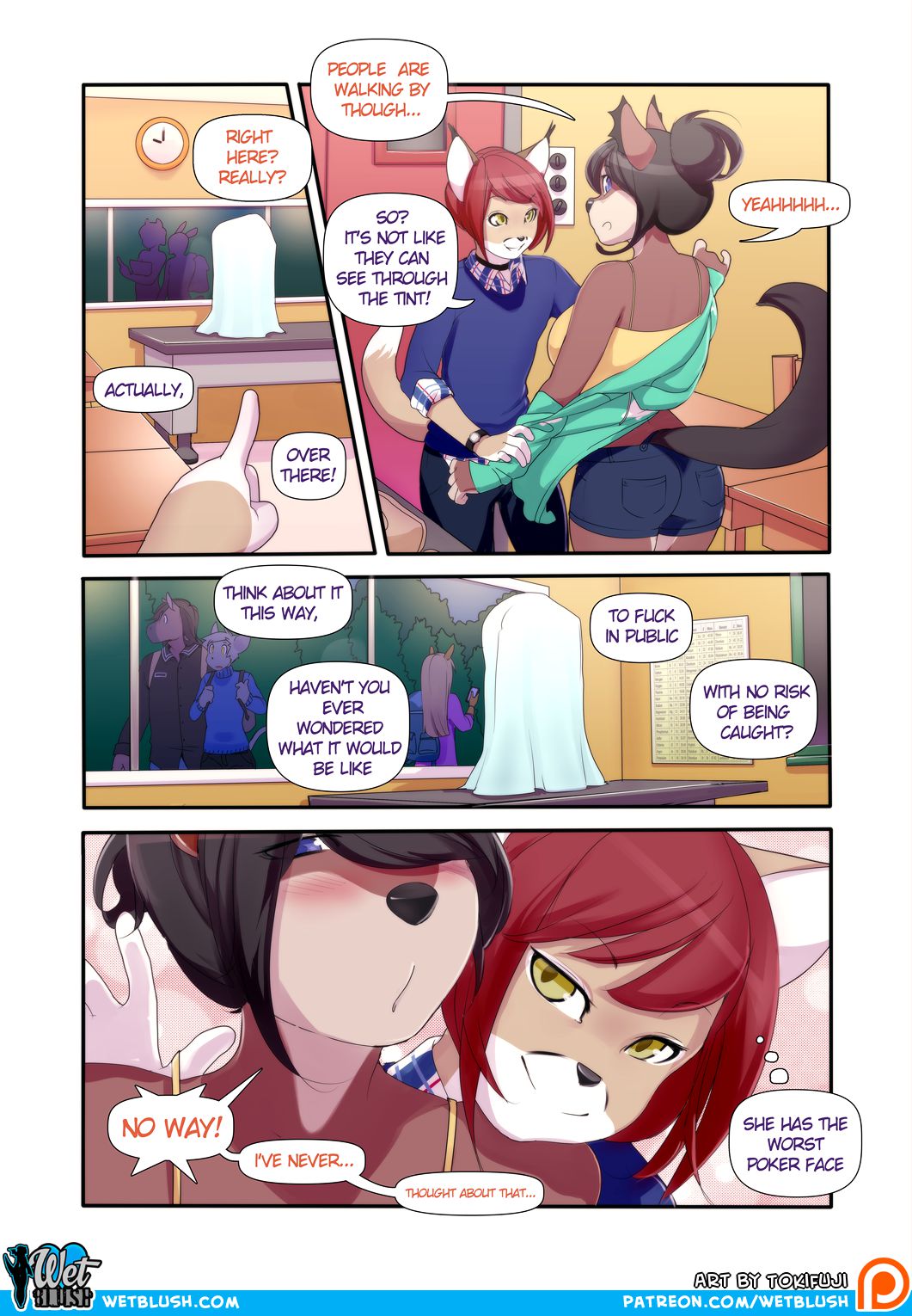 Tits 4 Tat [Tokifuji] 1 . Tits 4 Tat  - Chapter 1 [Tokifuji] – page 8