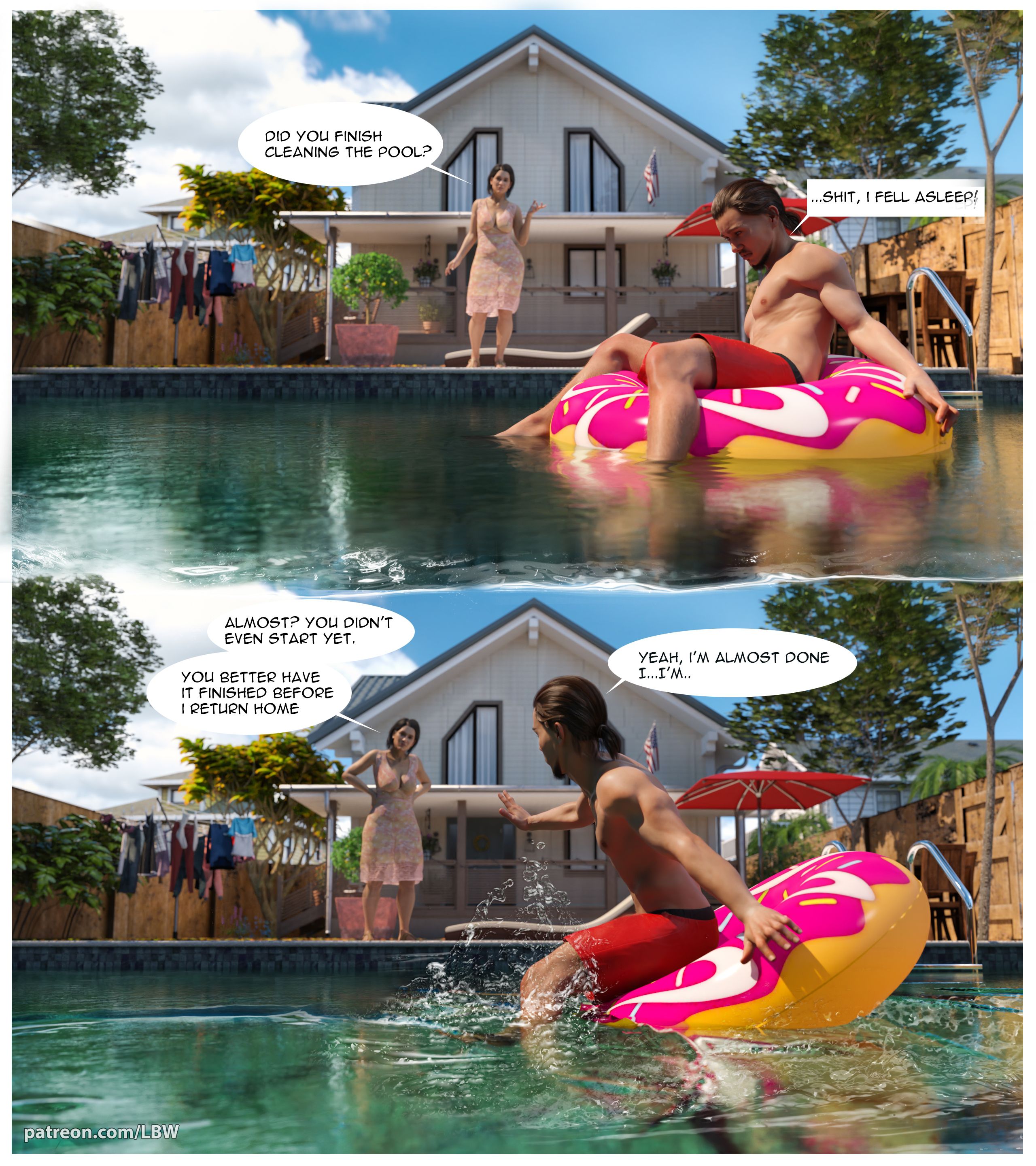 End Of Summer [LBW] 1 . End Of Summer - Chapter 1 [LBW] – page 18