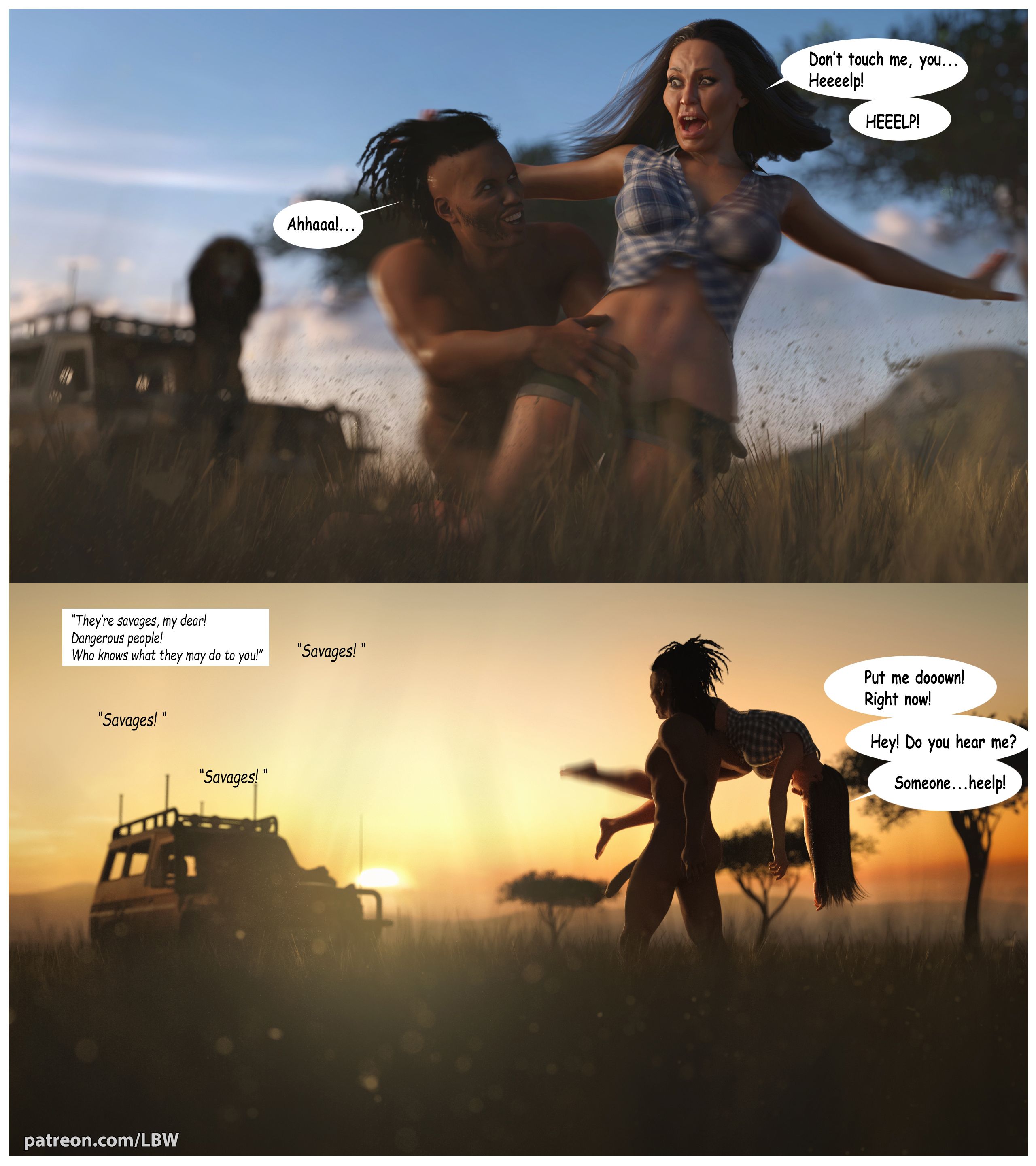 The Safari Adventure [LBW] 1 . The Safari Adventure - Chapter 1 [LBW] – page 10