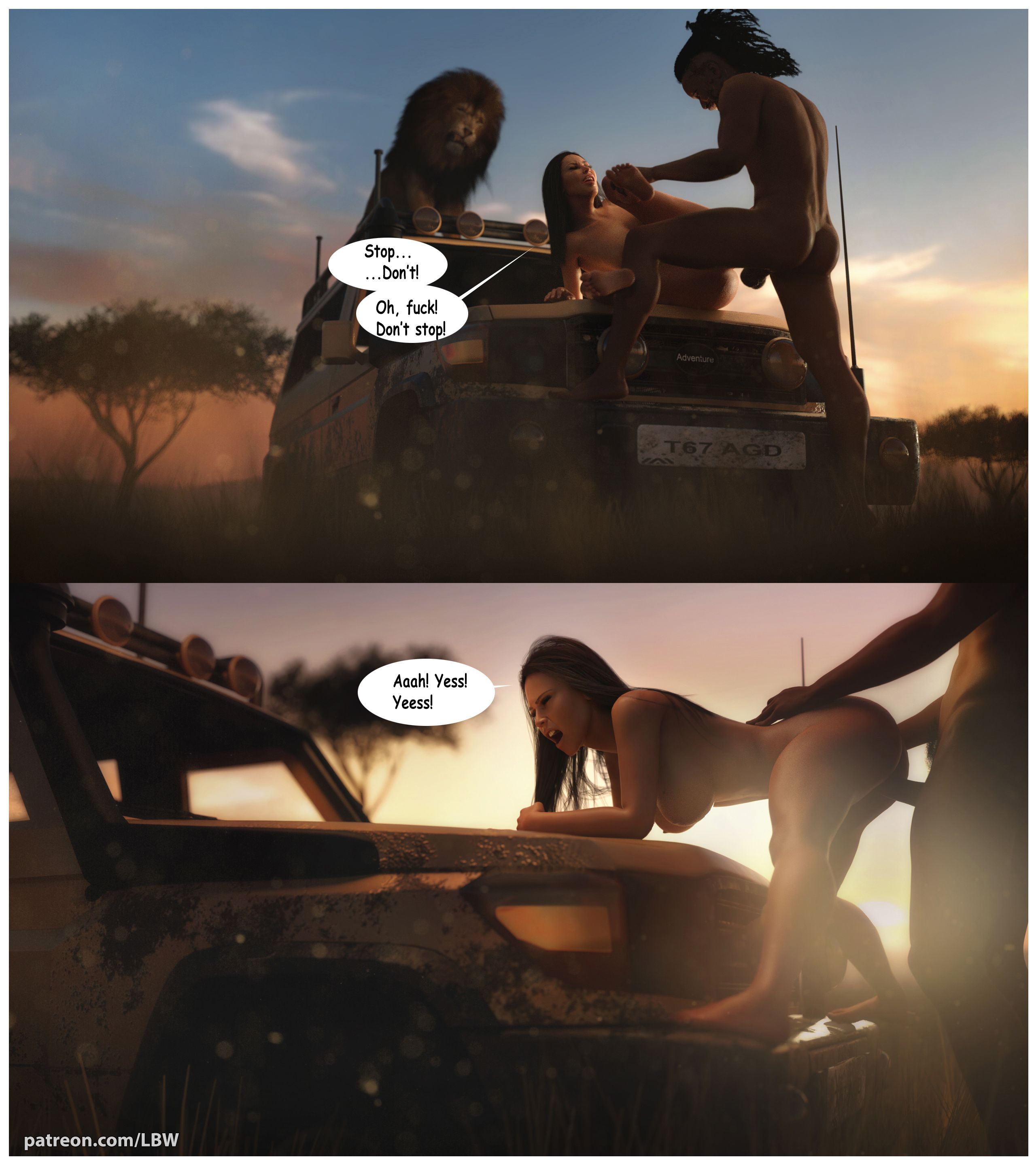 The Safari Adventure [LBW] 1 . The Safari Adventure - Chapter 1 [LBW] – page 12