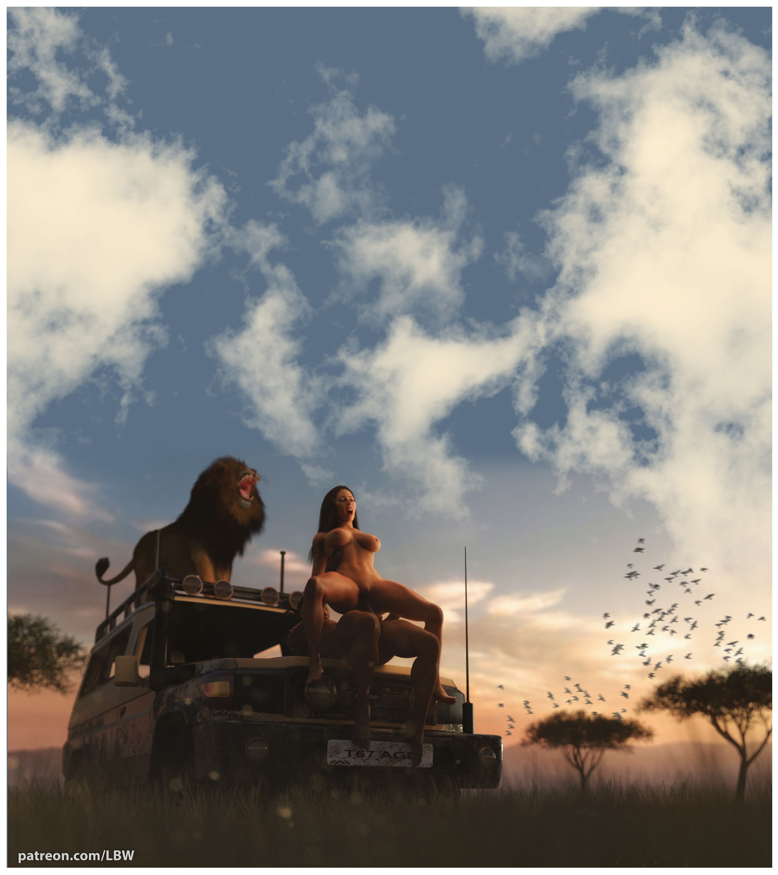 The Safari Adventure [LBW] 1 . The Safari Adventure - Chapter 1 [LBW] – page 13
