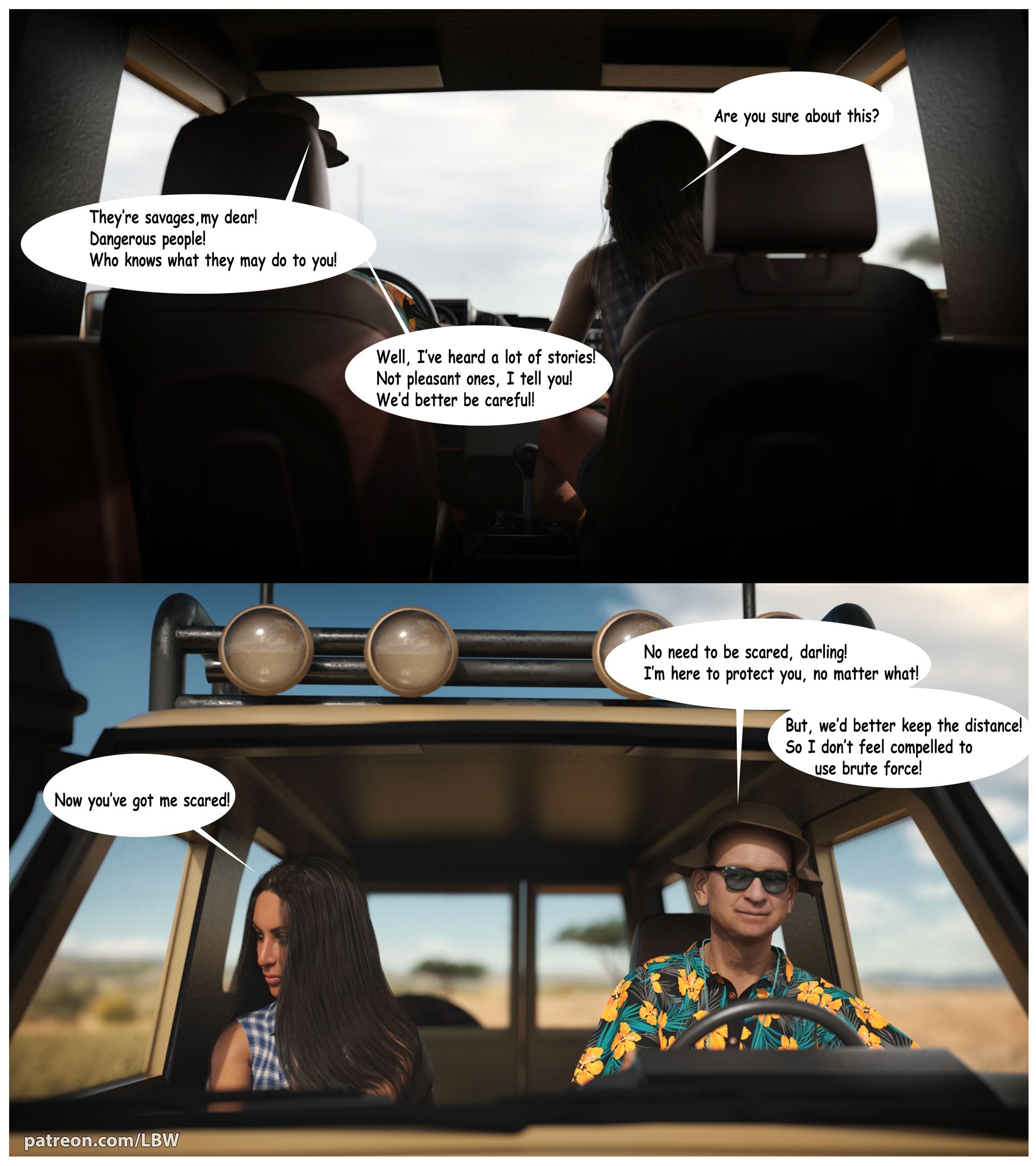 The Safari Adventure [LBW] 1 . The Safari Adventure - Chapter 1 [LBW] – page 4