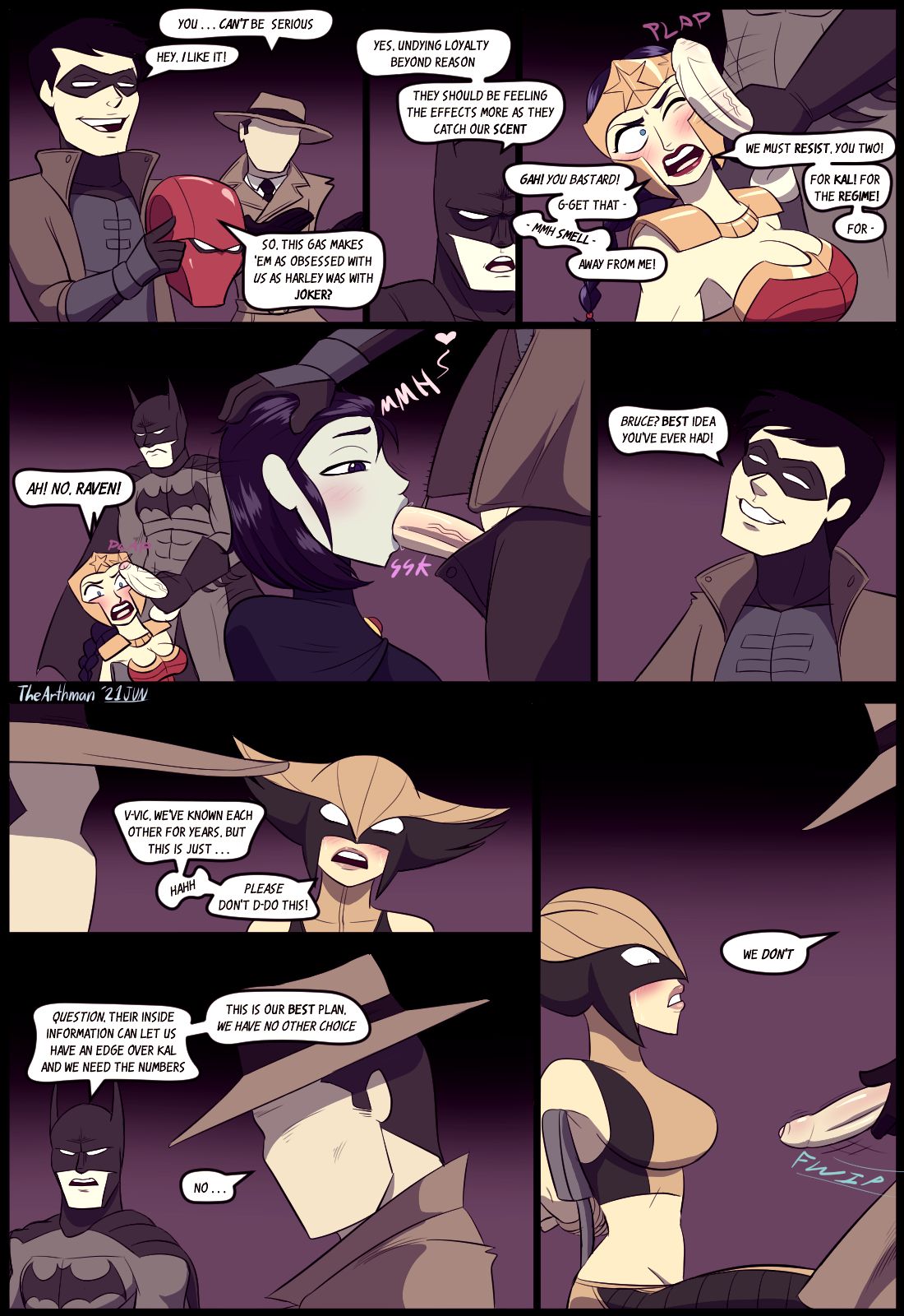 Injustice Part XXX: The Maximal Harley-Quinnification of the Regime (Justice League) [The Arthman] 1 . Injustice Part XXX - Chapter 1 (Justice League) [The Arthman] – page 3