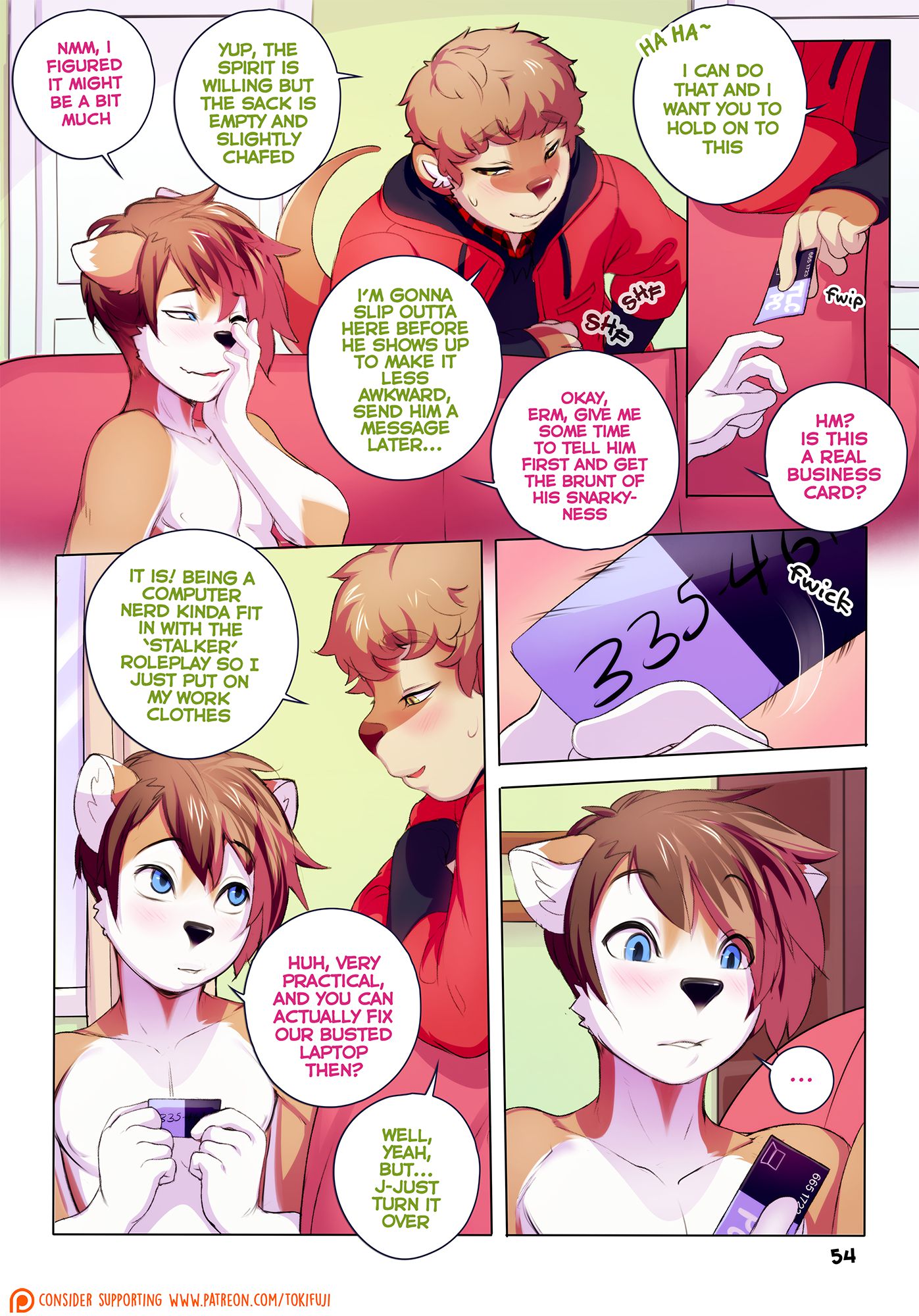 Outside The Box [Tokifuji] 1 . Outside The Box - Chapter 1 [Tokifuji] – page 54
