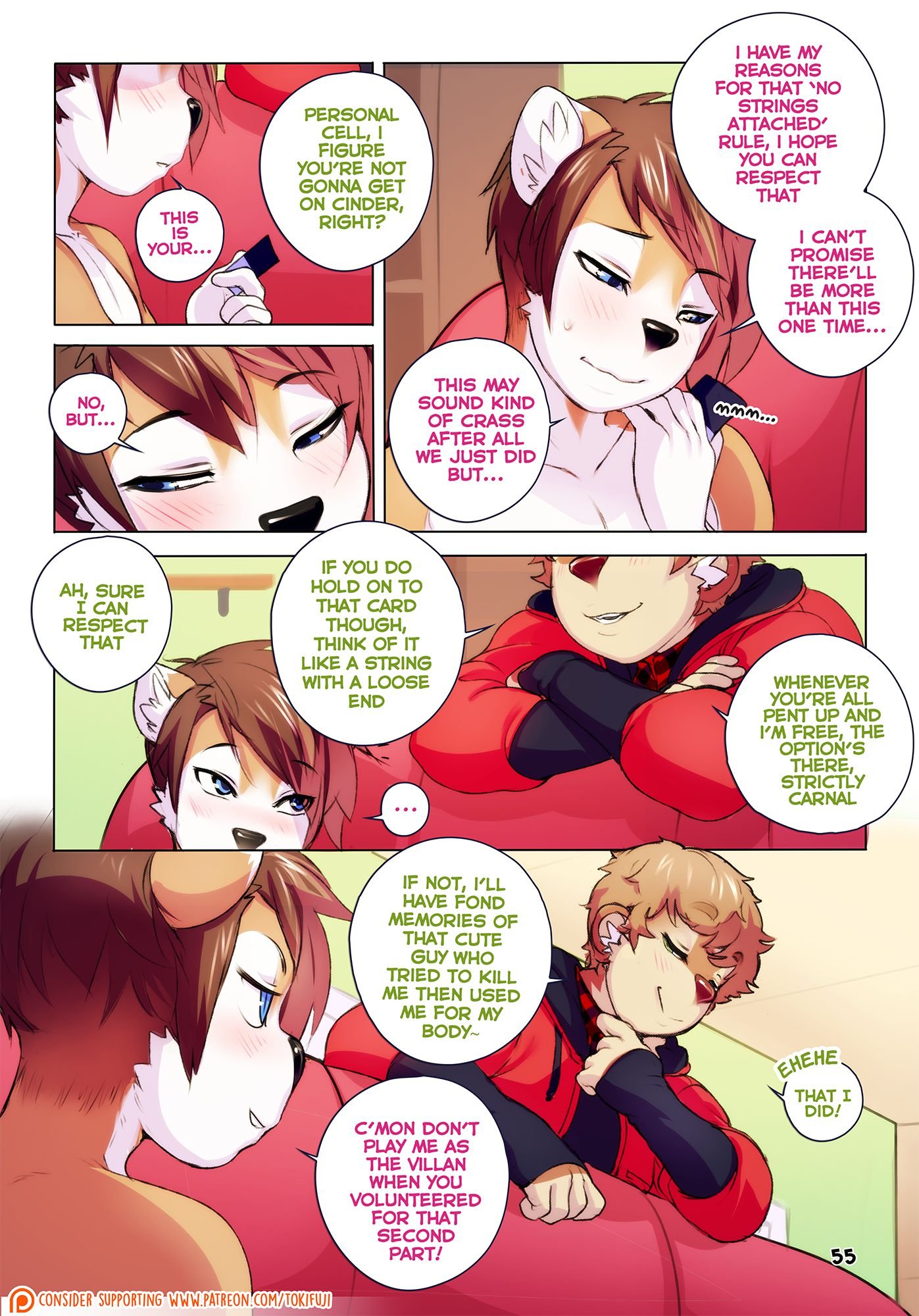 Outside The Box [Tokifuji] 1 . Outside The Box - Chapter 1 [Tokifuji] – page 55