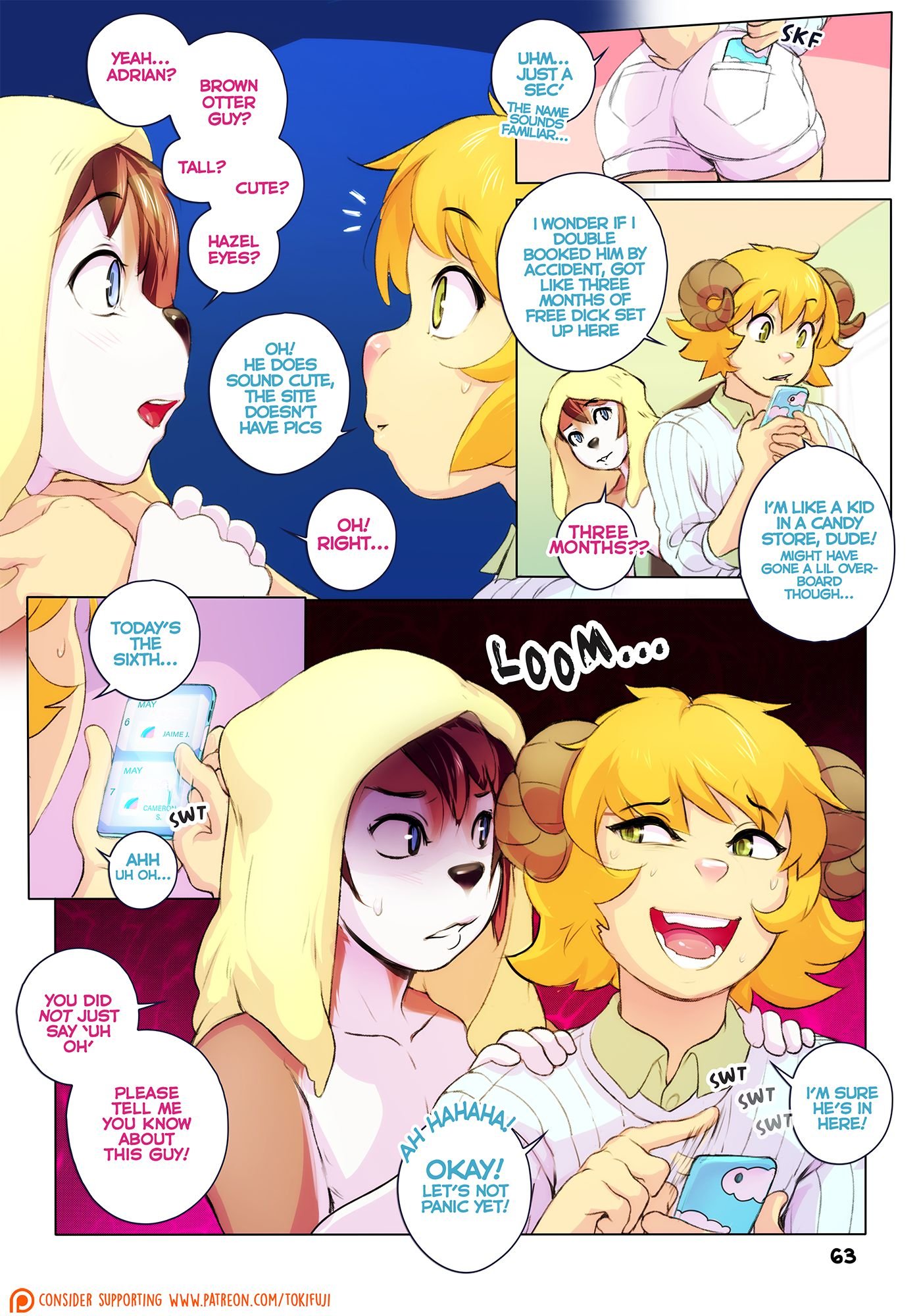 Outside The Box [Tokifuji] 1 . Outside The Box - Chapter 1 [Tokifuji] – page 63