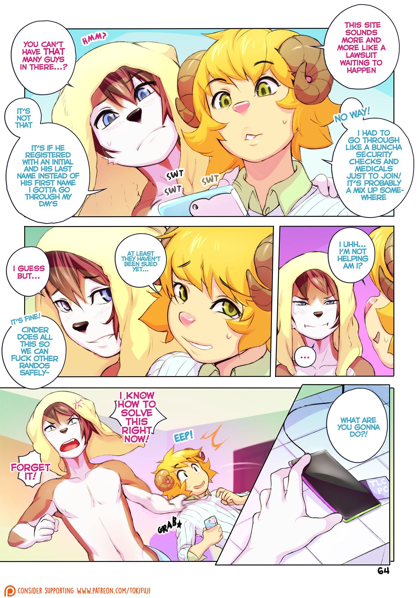 Outside The Box [Tokifuji] 1 . Outside The Box - Chapter 1 [Tokifuji] – page 64