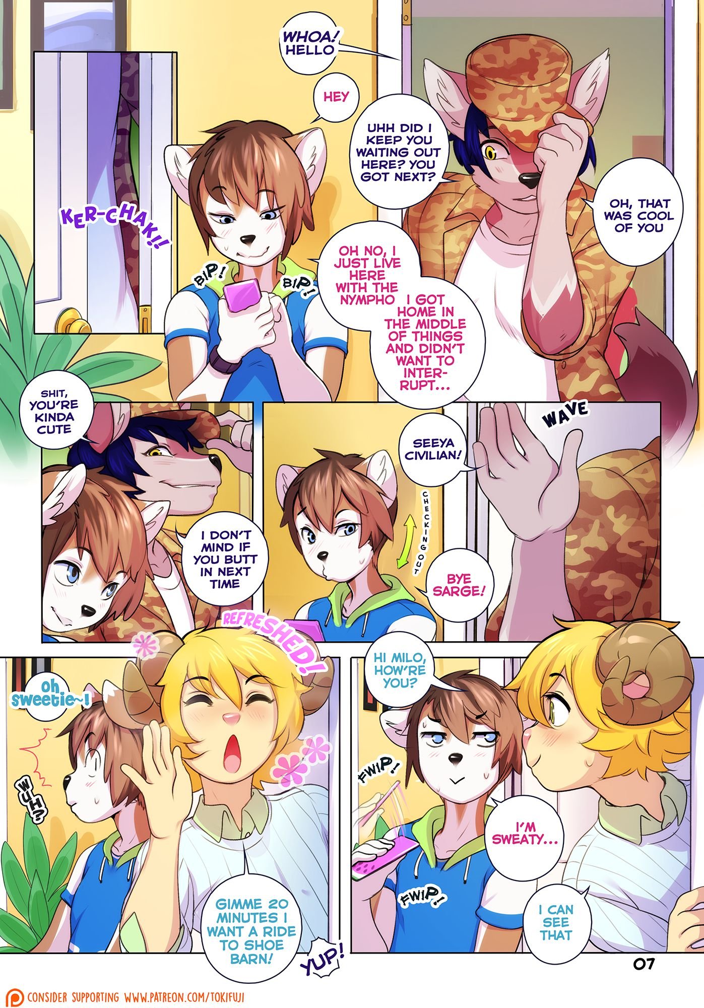 Outside The Box [Tokifuji] 1 . Outside The Box - Chapter 1 [Tokifuji] – page 7