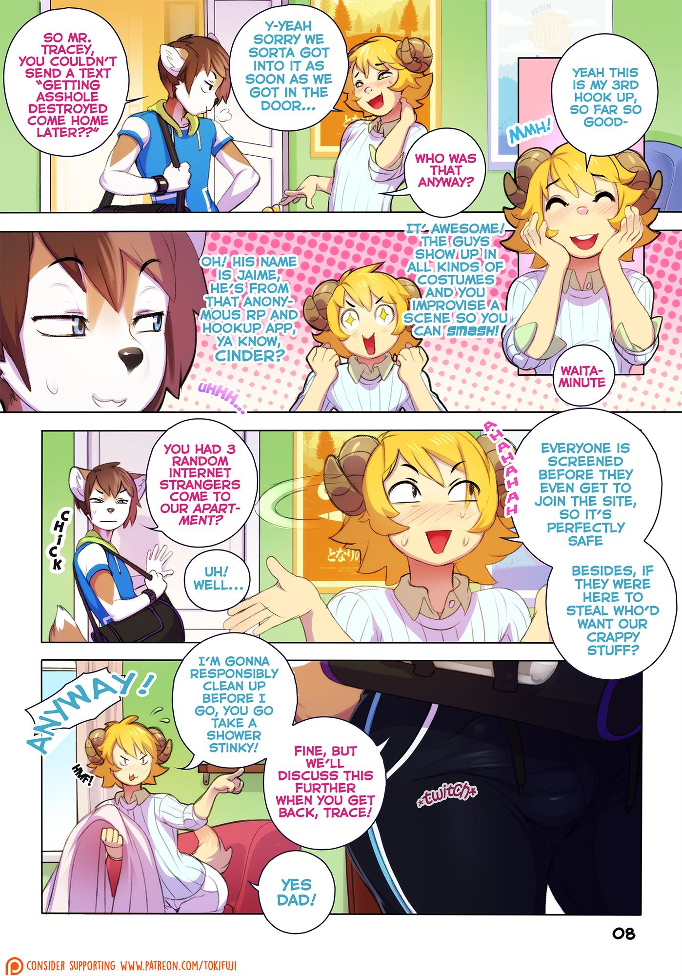 Outside The Box [Tokifuji] 1 . Outside The Box - Chapter 1 [Tokifuji] – page 8