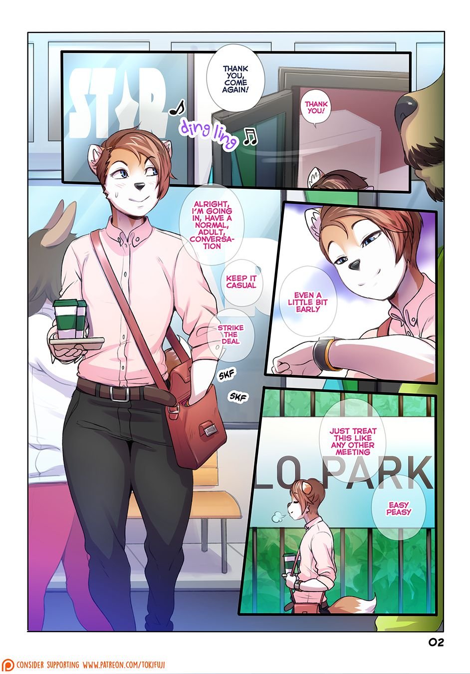 Outside The Box [Tokifuji] 2 . Outside The Box - Chapter 2 [Tokifuji] – page 2
