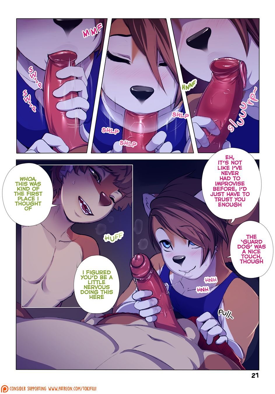 Outside The Box [Tokifuji] 2 . Outside The Box - Chapter 2 [Tokifuji] – page 21