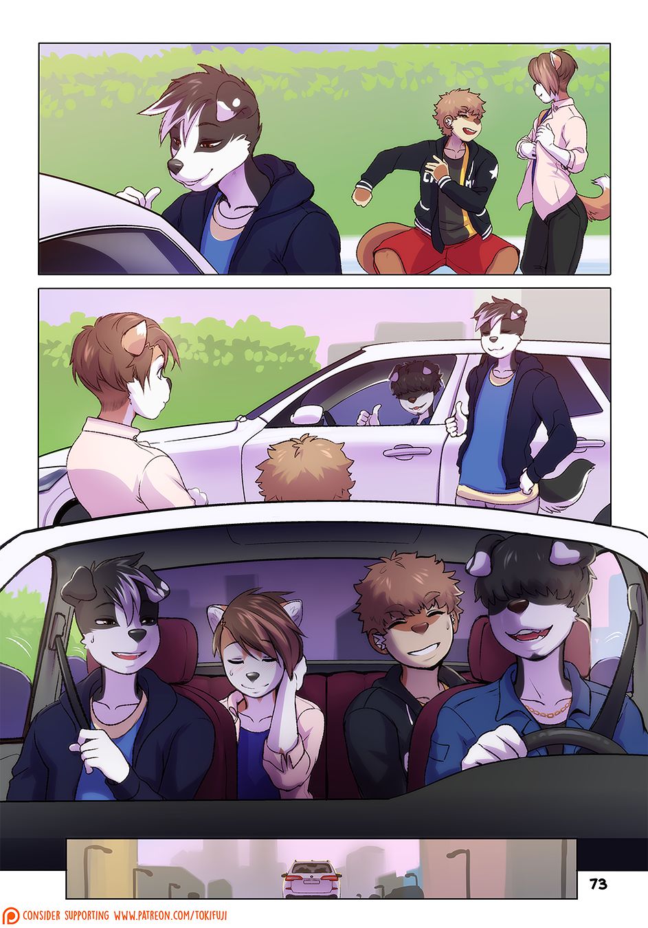 Outside The Box [Tokifuji] 2 . Outside The Box - Chapter 2 [Tokifuji] – page 73