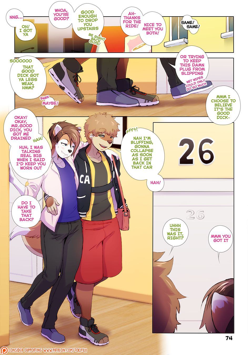 Outside The Box [Tokifuji] 2 . Outside The Box - Chapter 2 [Tokifuji] – page 74