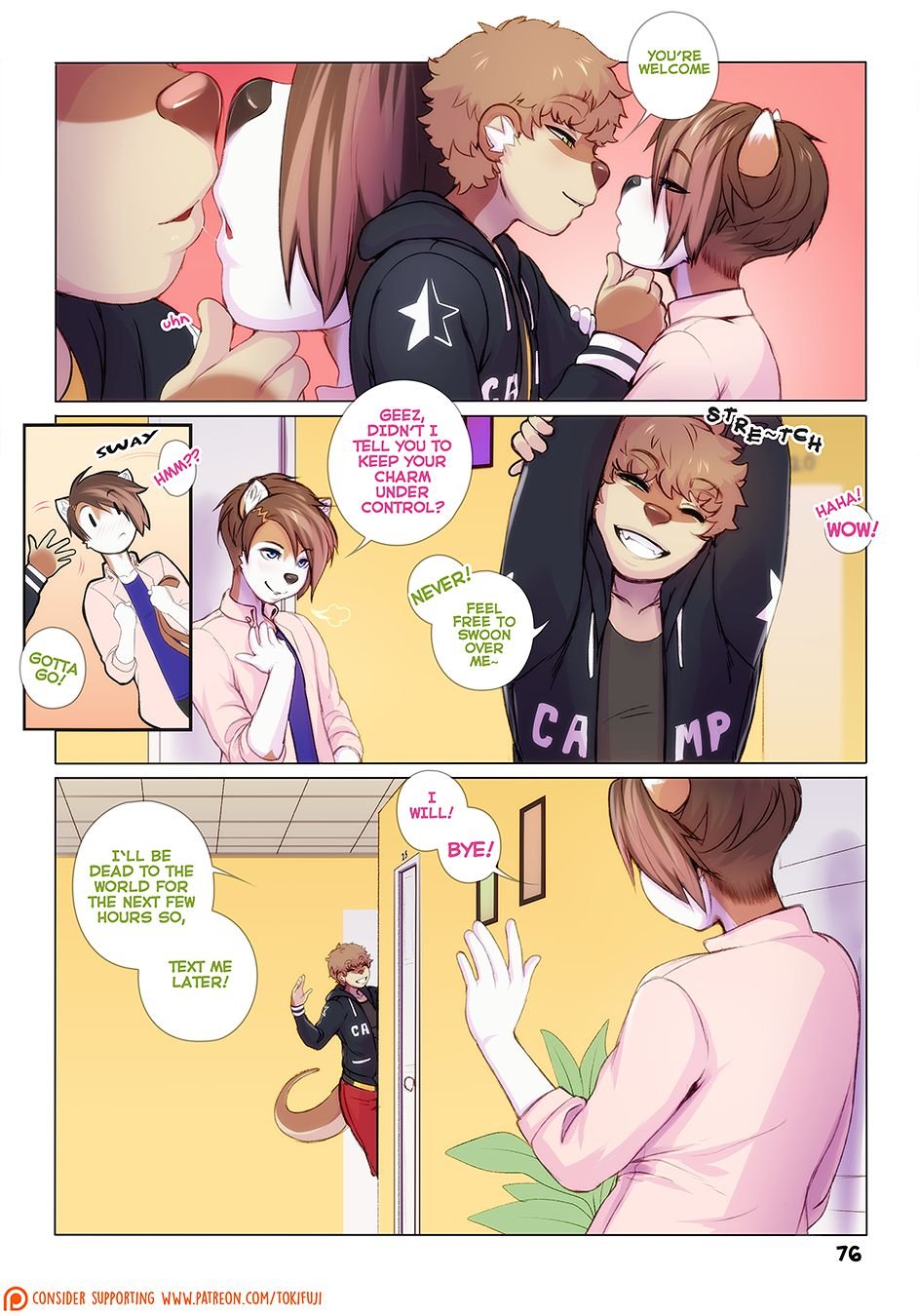 Outside The Box [Tokifuji] 2 . Outside The Box - Chapter 2 [Tokifuji] – page 76