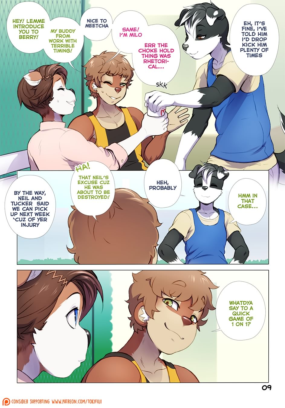 Outside The Box [Tokifuji] 2 . Outside The Box - Chapter 2 [Tokifuji] – page 9