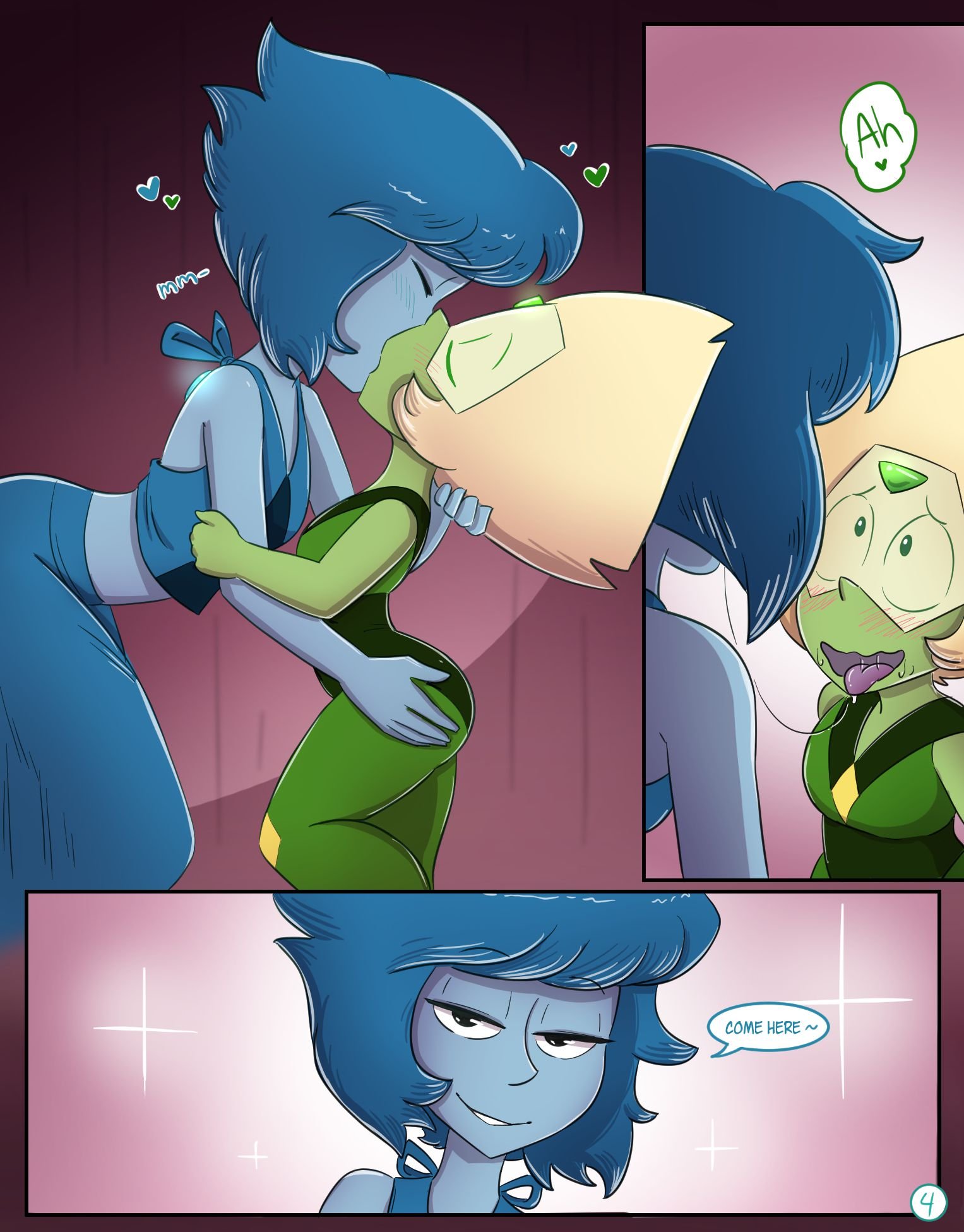 Lapidot Comic (Steven Universe) [CubedCoconut] 1 . Lapidot Comic - Chapter 1 (Steven Universe) [CubedCoconut] – page 4