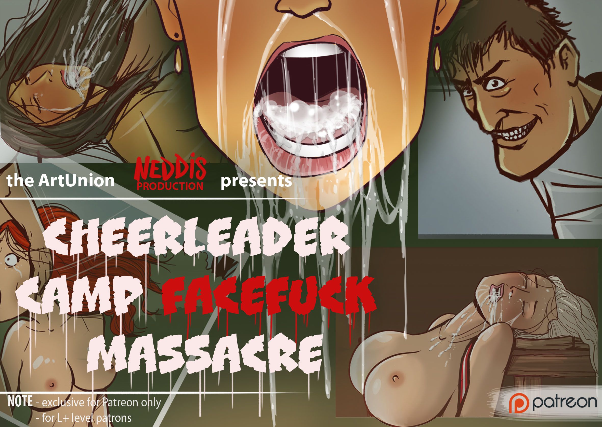 Cheerleader Camp Facefuck Massacre [Disarten] 1 . Cheerleader Camp Facefuck Massacre - Chapter 1 [Disarten] – page 1
