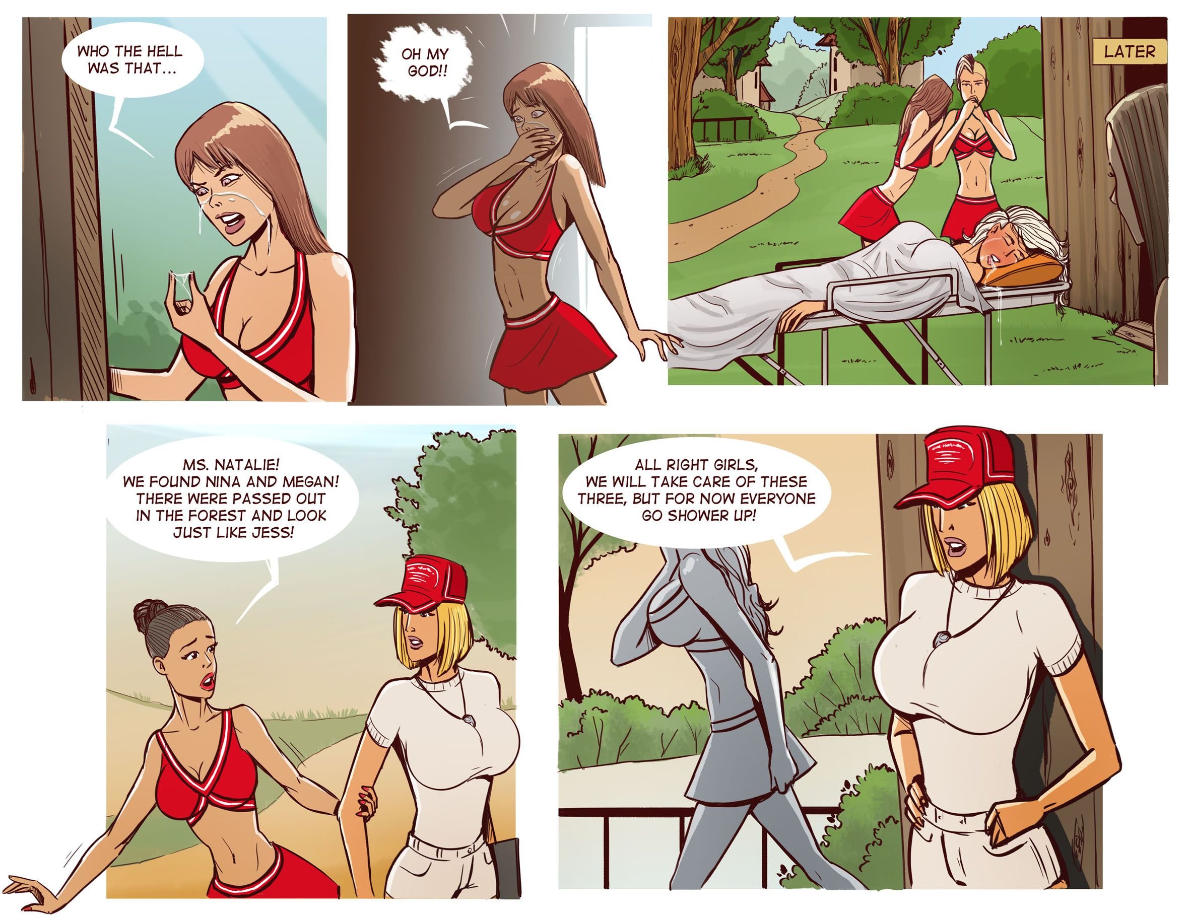 Cheerleader Camp Facefuck Massacre [Disarten] 1 . Cheerleader Camp Facefuck Massacre - Chapter 1 [Disarten] – page 10